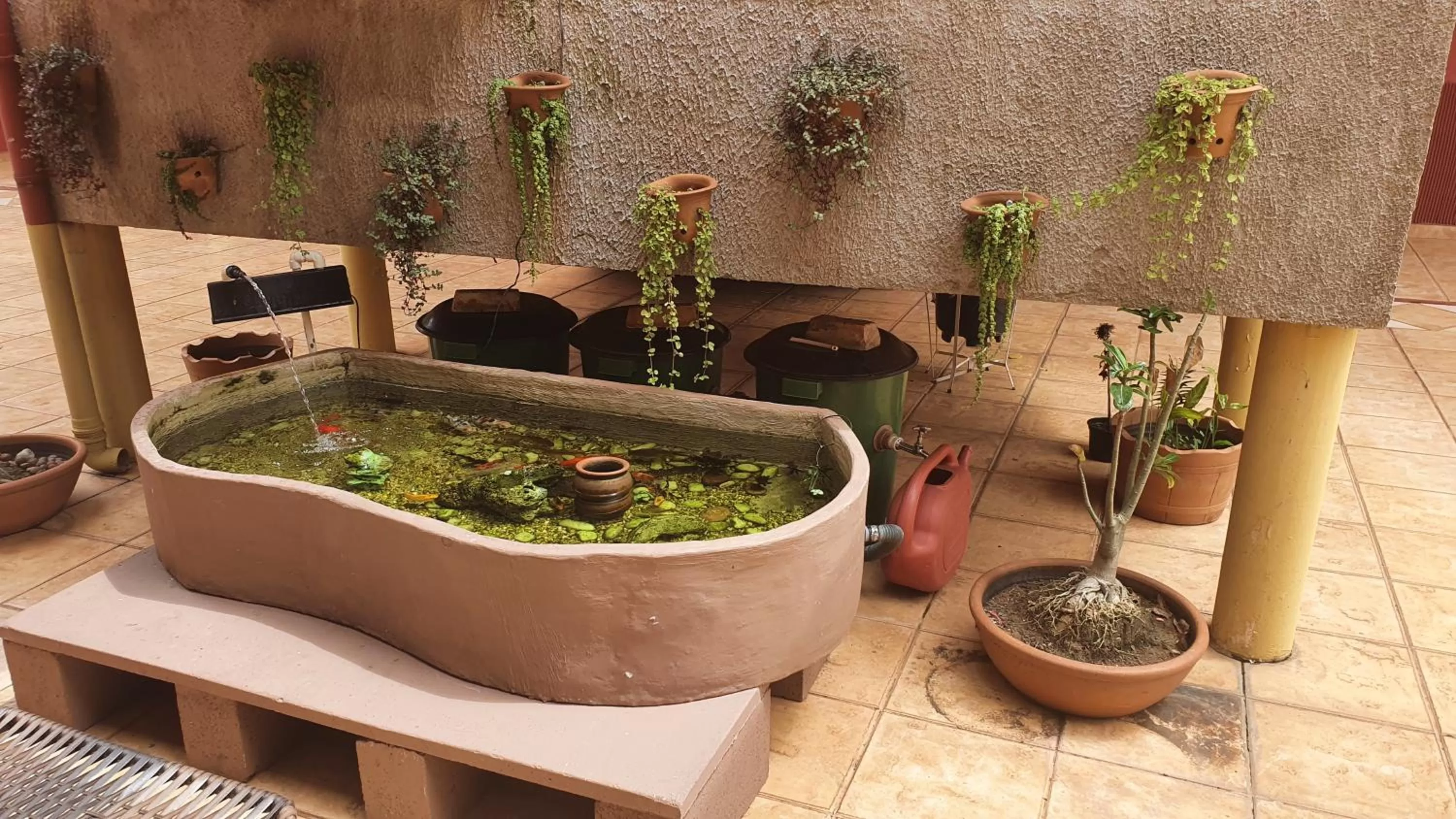 Patio in Hotel Sta Mônica Marília