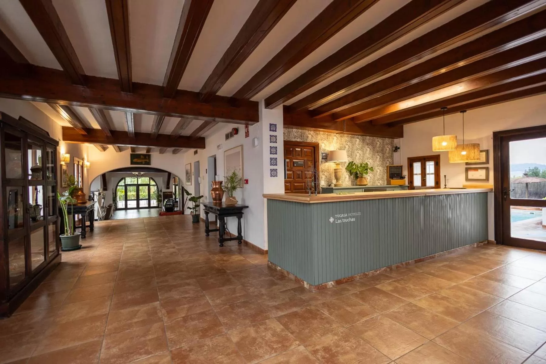 Lobby or reception in Hotel Tugasa Las Truchas