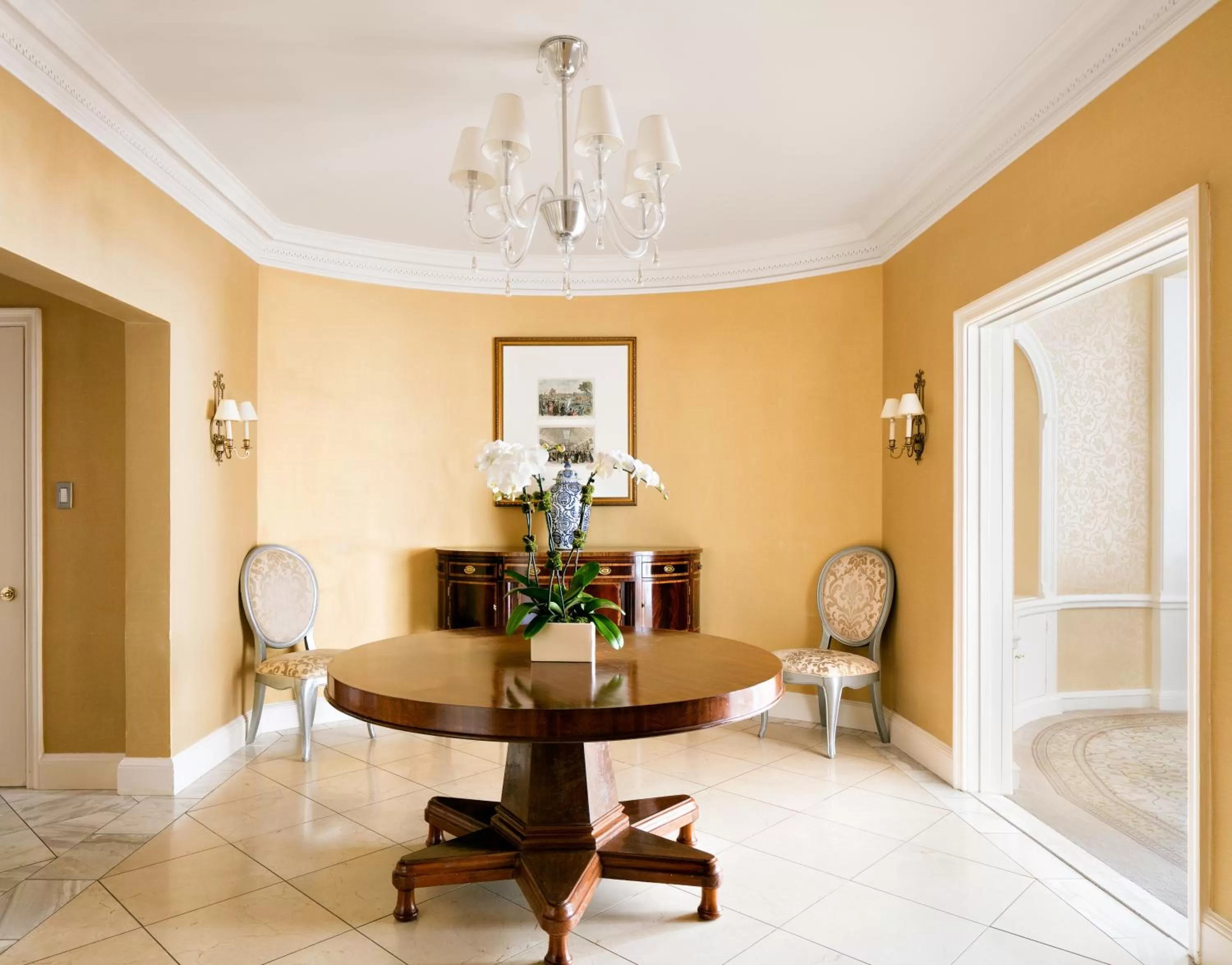 Decorative detail in The Pierre, A Taj Hotel, New York