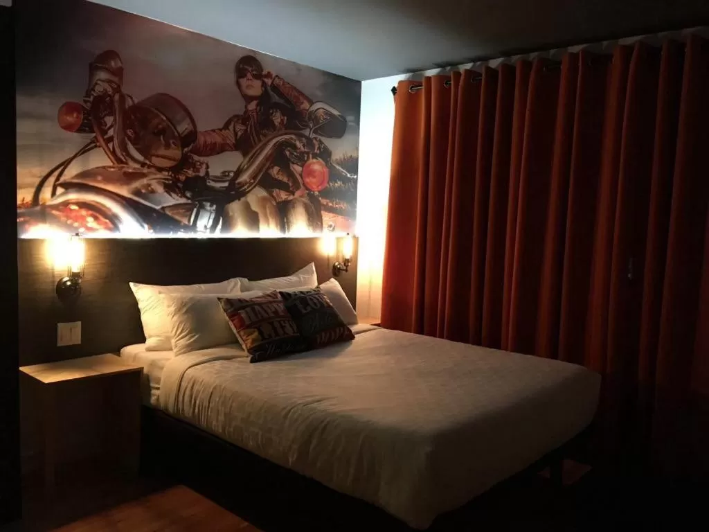 Bed in Hotel Historique Route 66