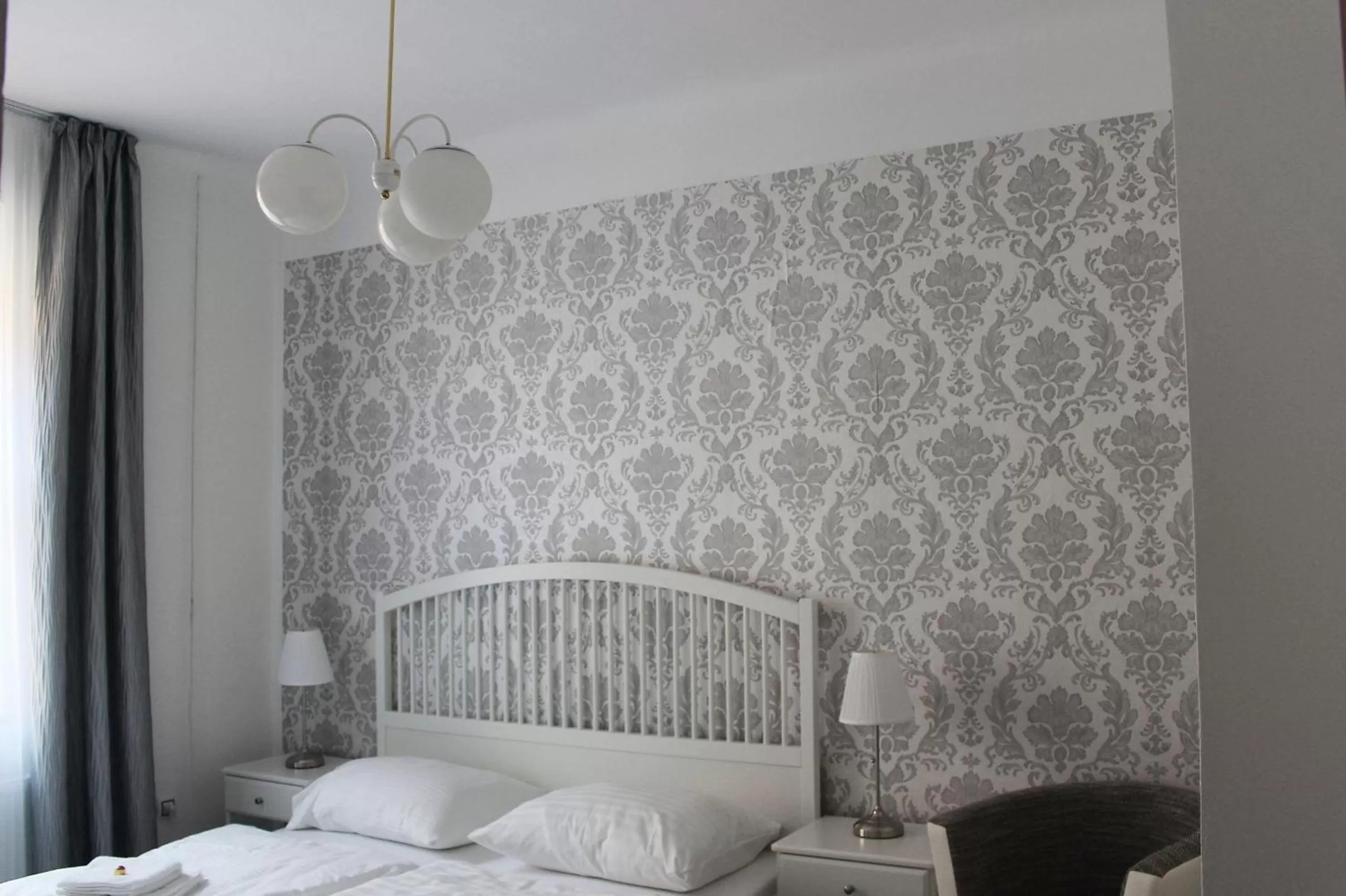 Bed in Hotel Amadeus