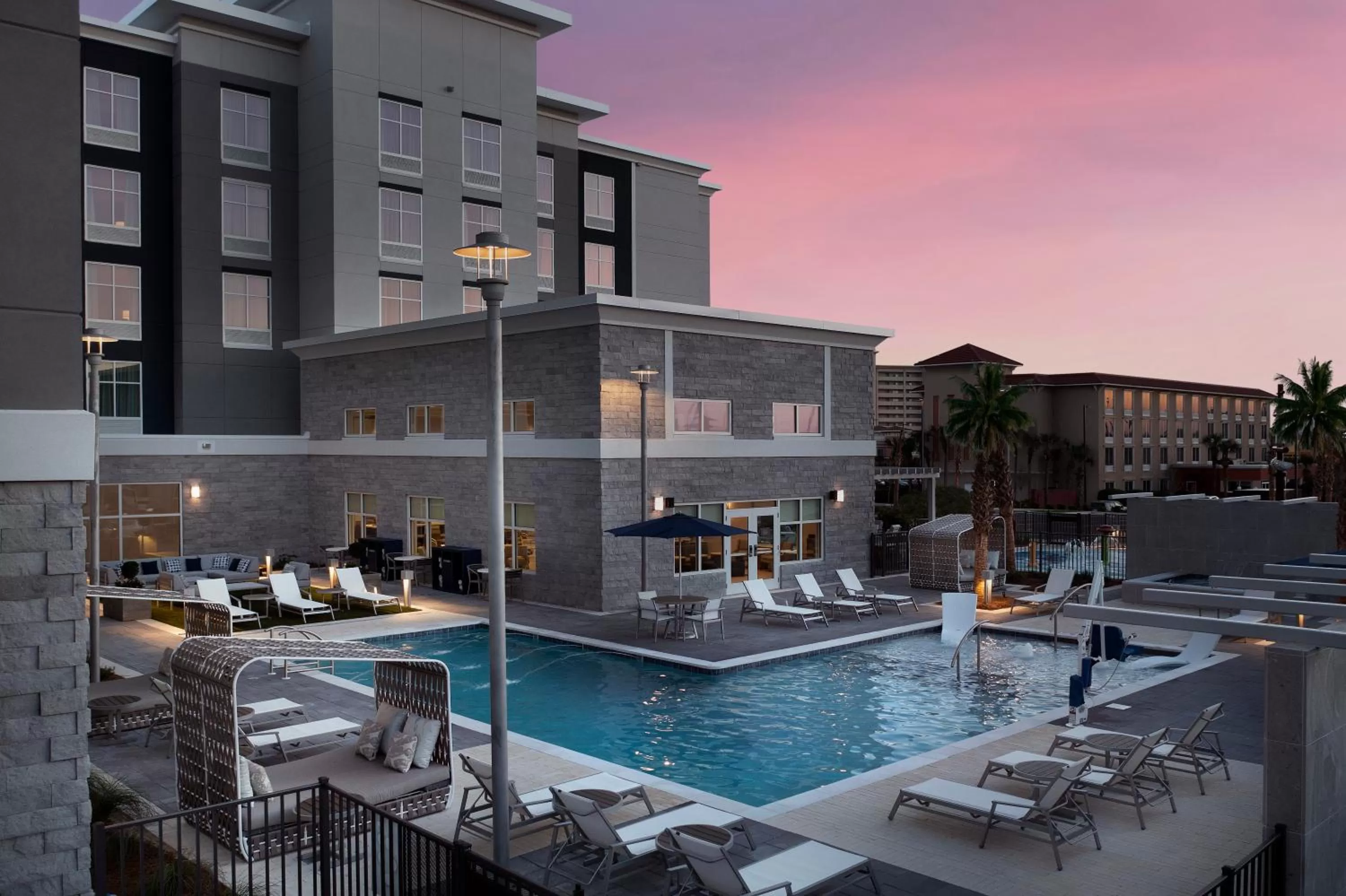 Swimming pool in Homewood Suites By Hilton Destin