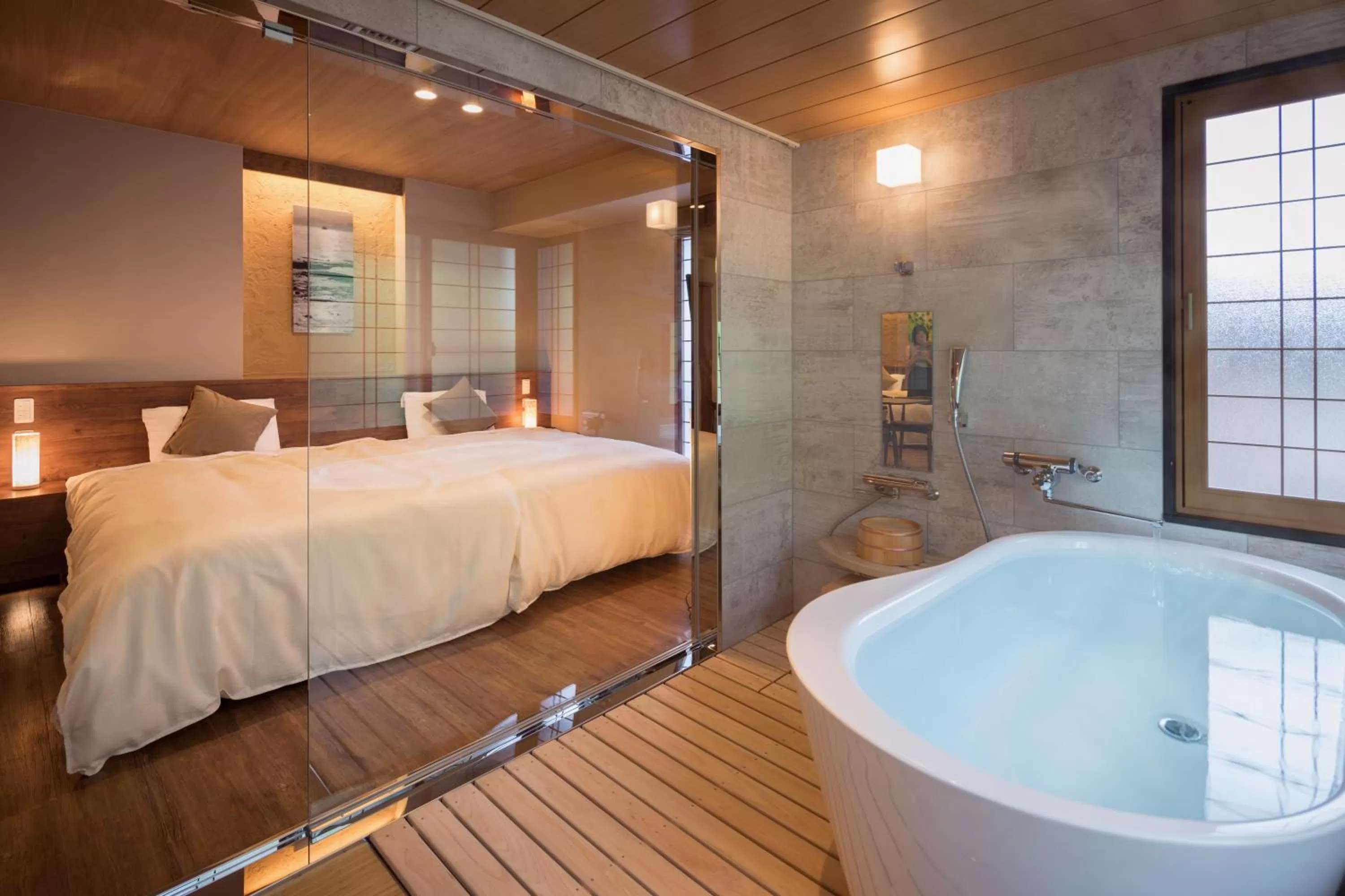 Photo of the whole room, Bed in Hotel Miyajima Villa