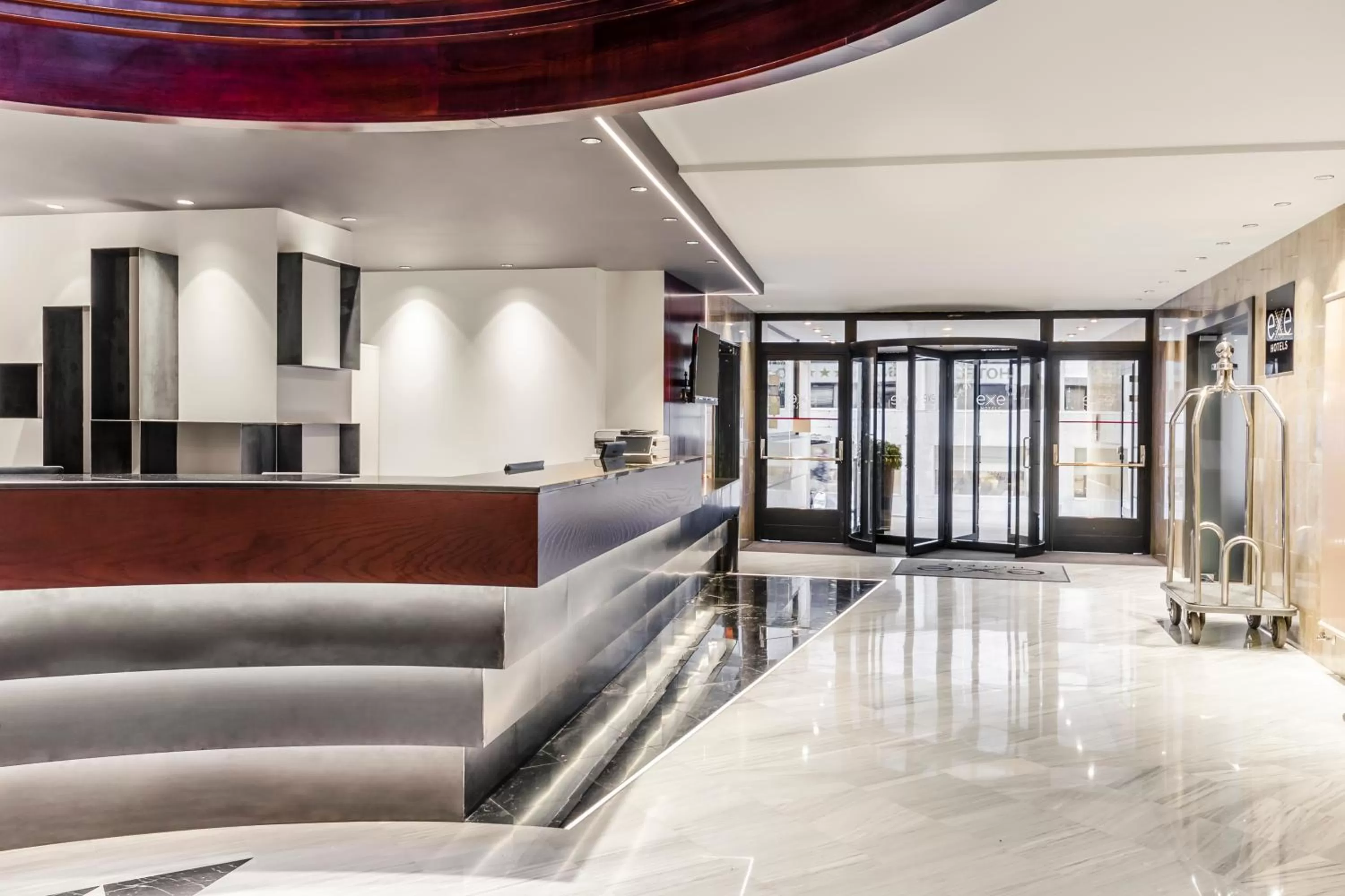 Lobby or reception in Exe Prisma