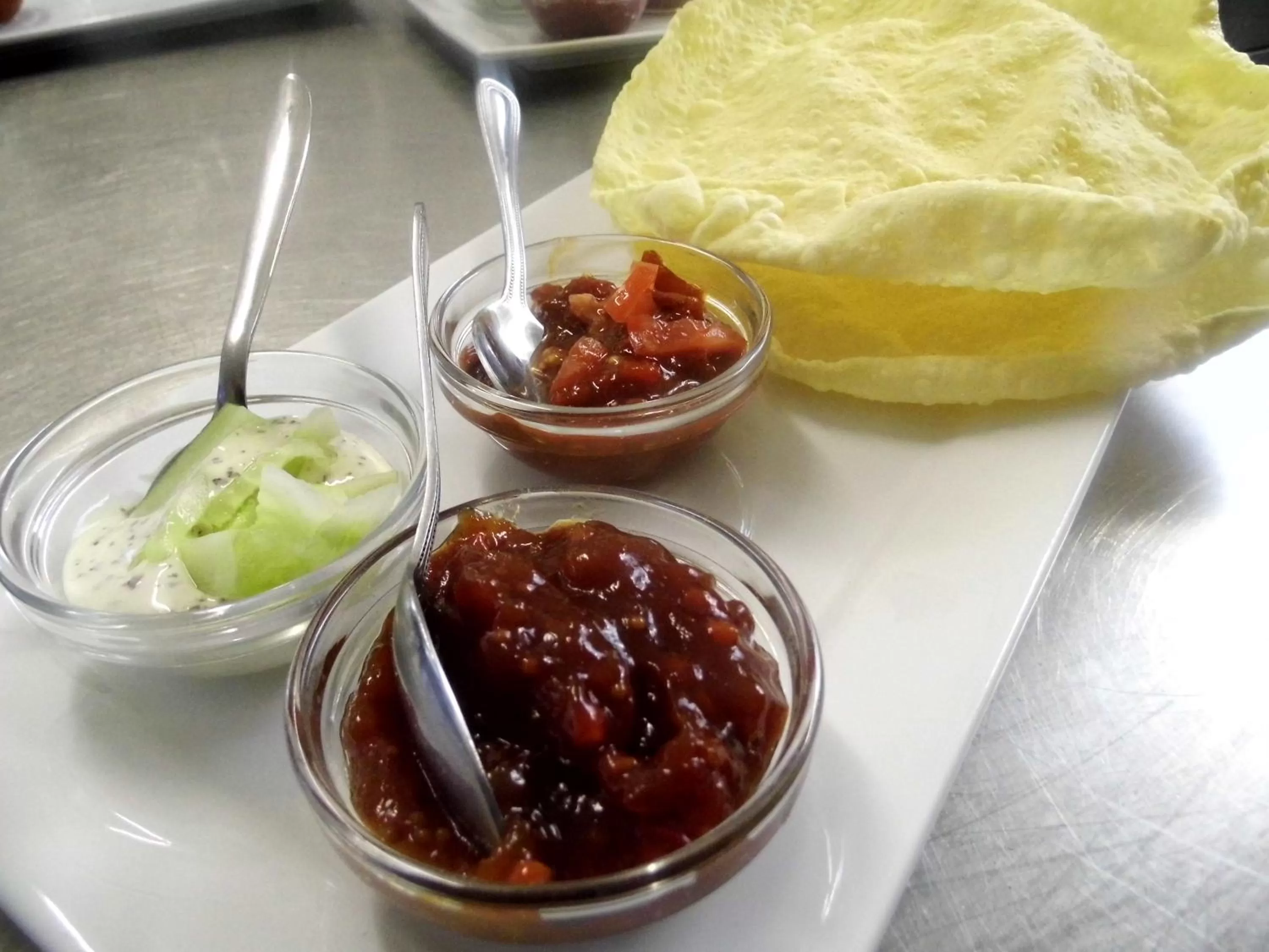Food close-up in Waterfront Hotel
