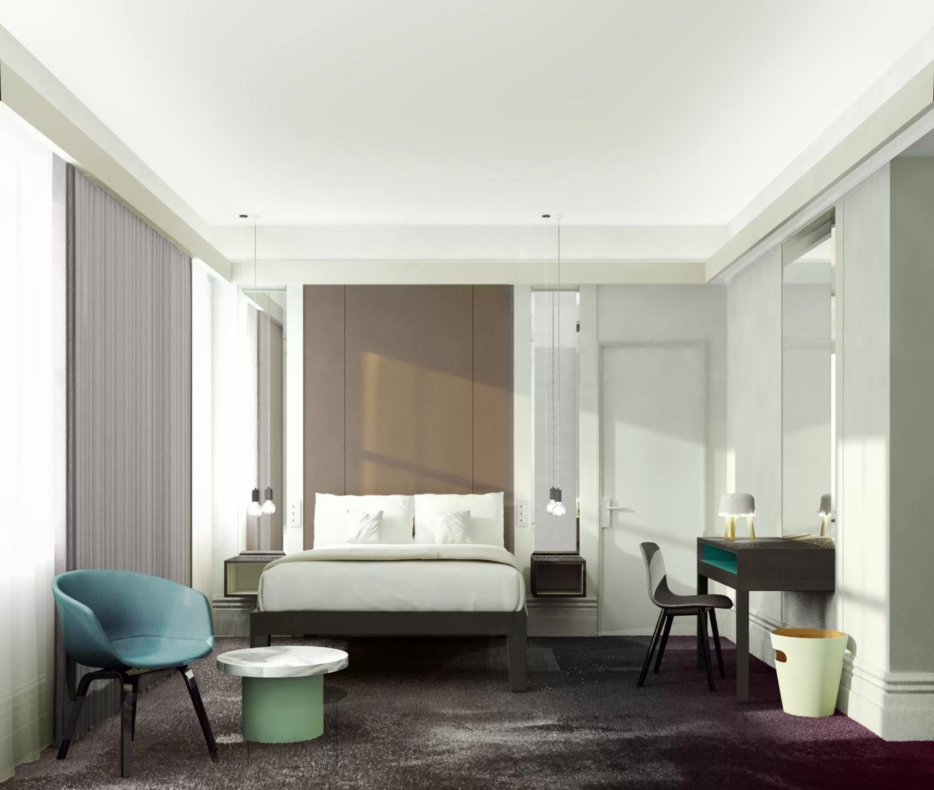 Bed in Signature Townhouse London Hyde Park