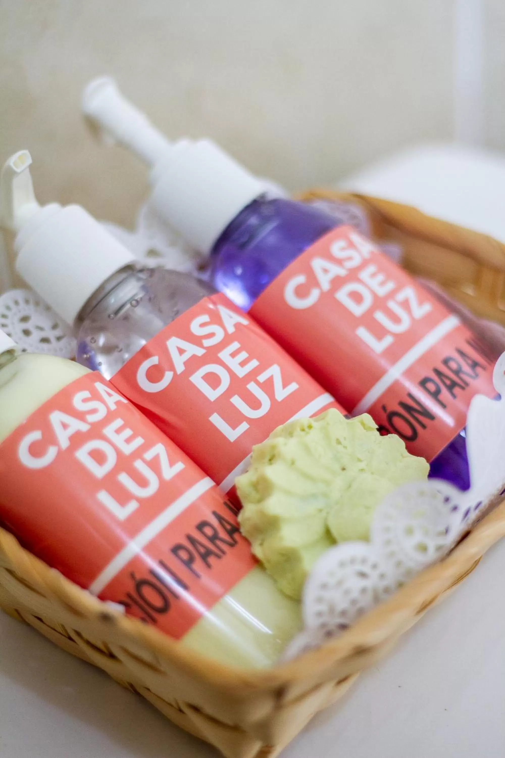 Decorative detail in Casa de Luz