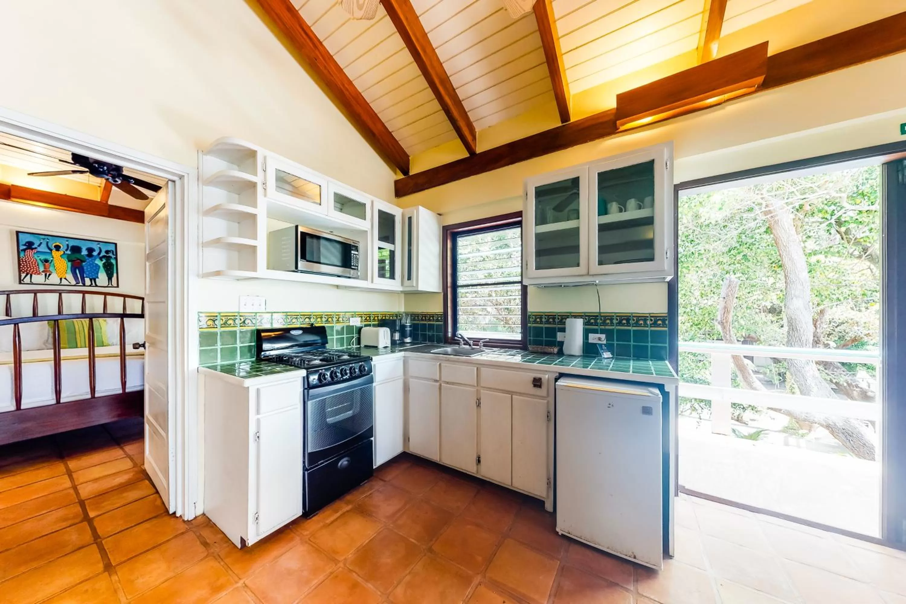 Kitchen/Kitchenette in Condo #26 @ Beachside Villas