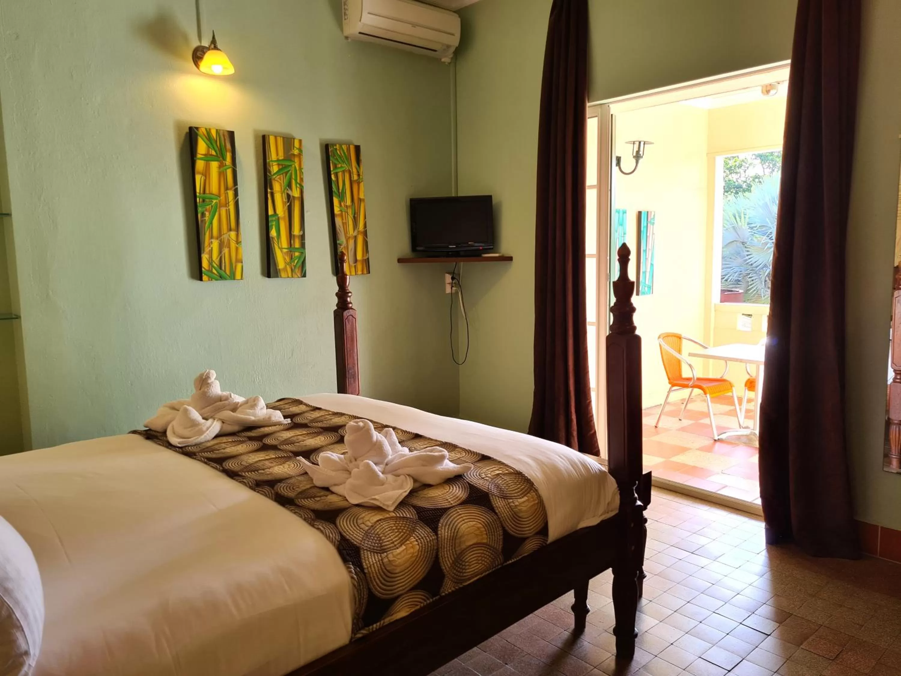 Bed in Habitation du Comté