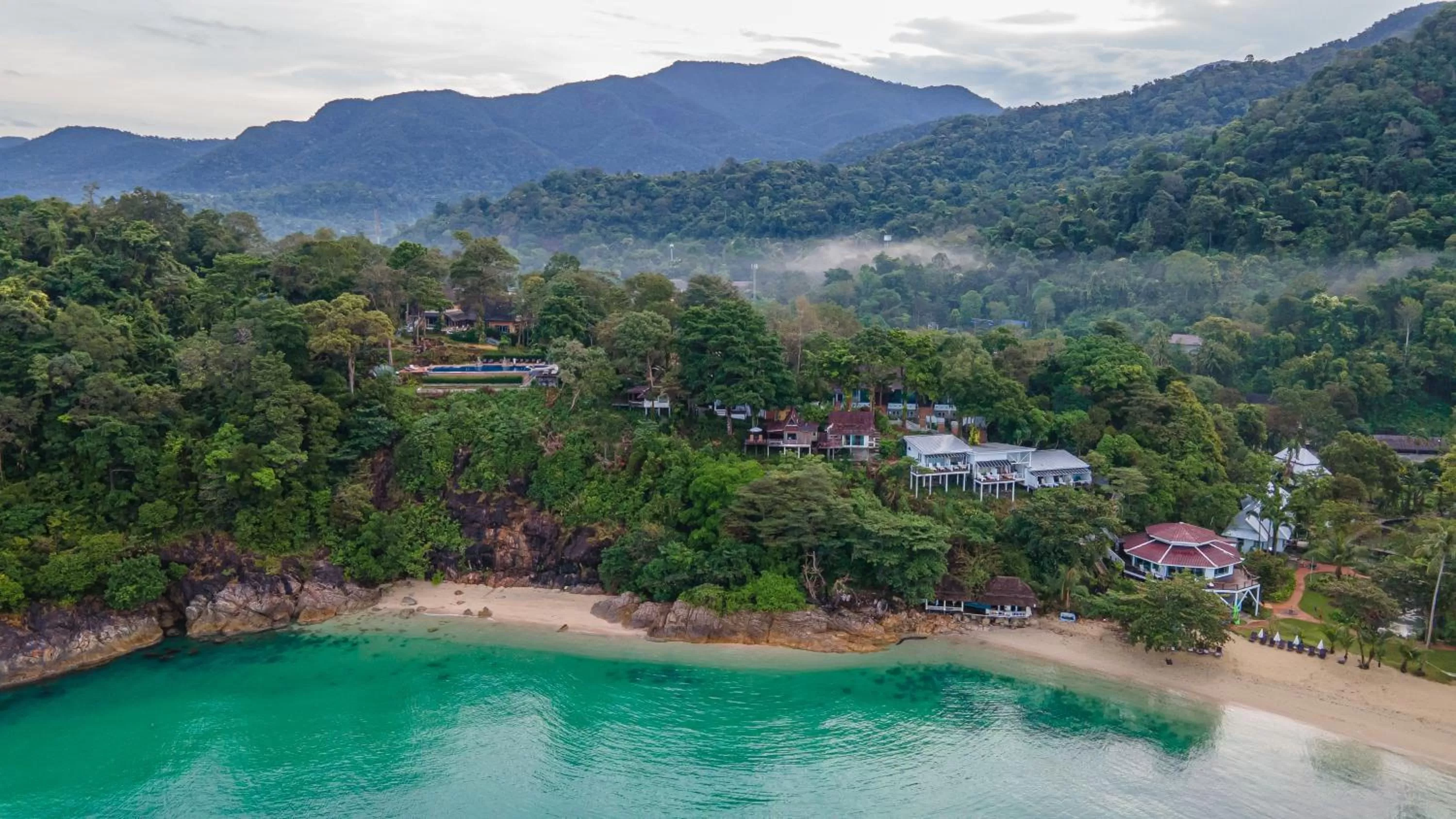 Natural landscape in Koh Chang Cliff Beach Resort