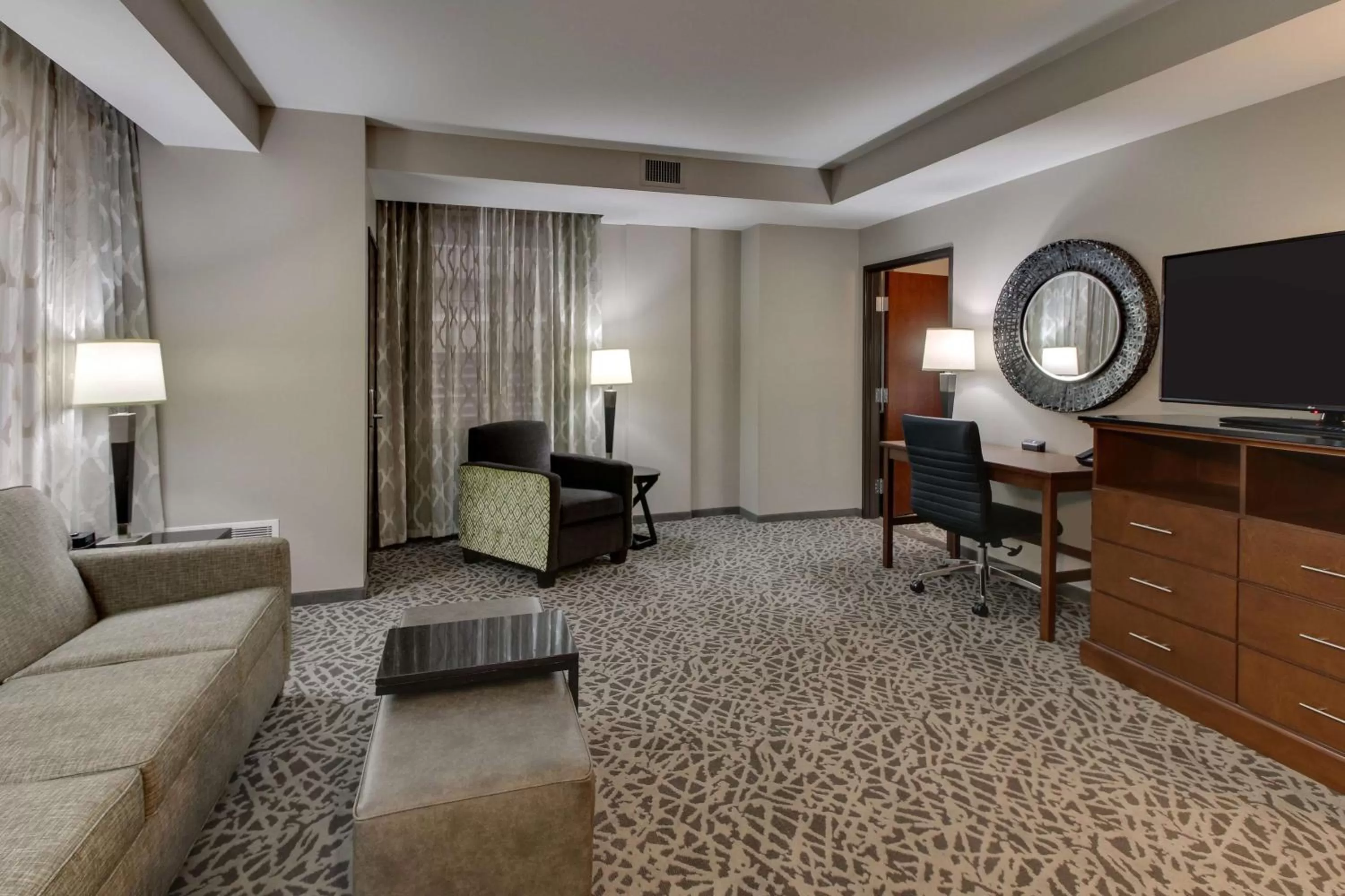 King Suite with Sofa Bed - Hearing Accessible, Tub in Drury Plaza Hotel Milwaukee Downtown