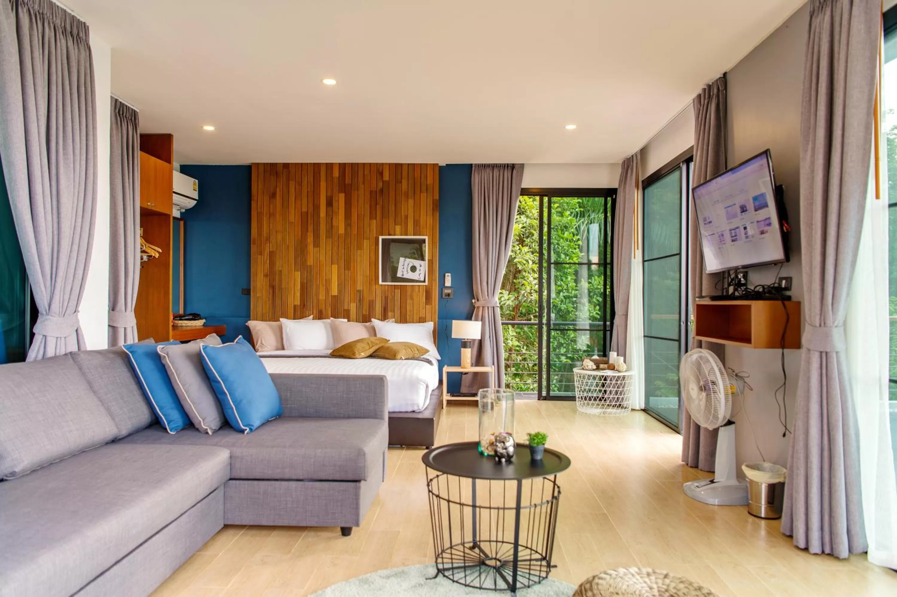 Bed in Ao Luek Panoramic Pool-SHA Plus