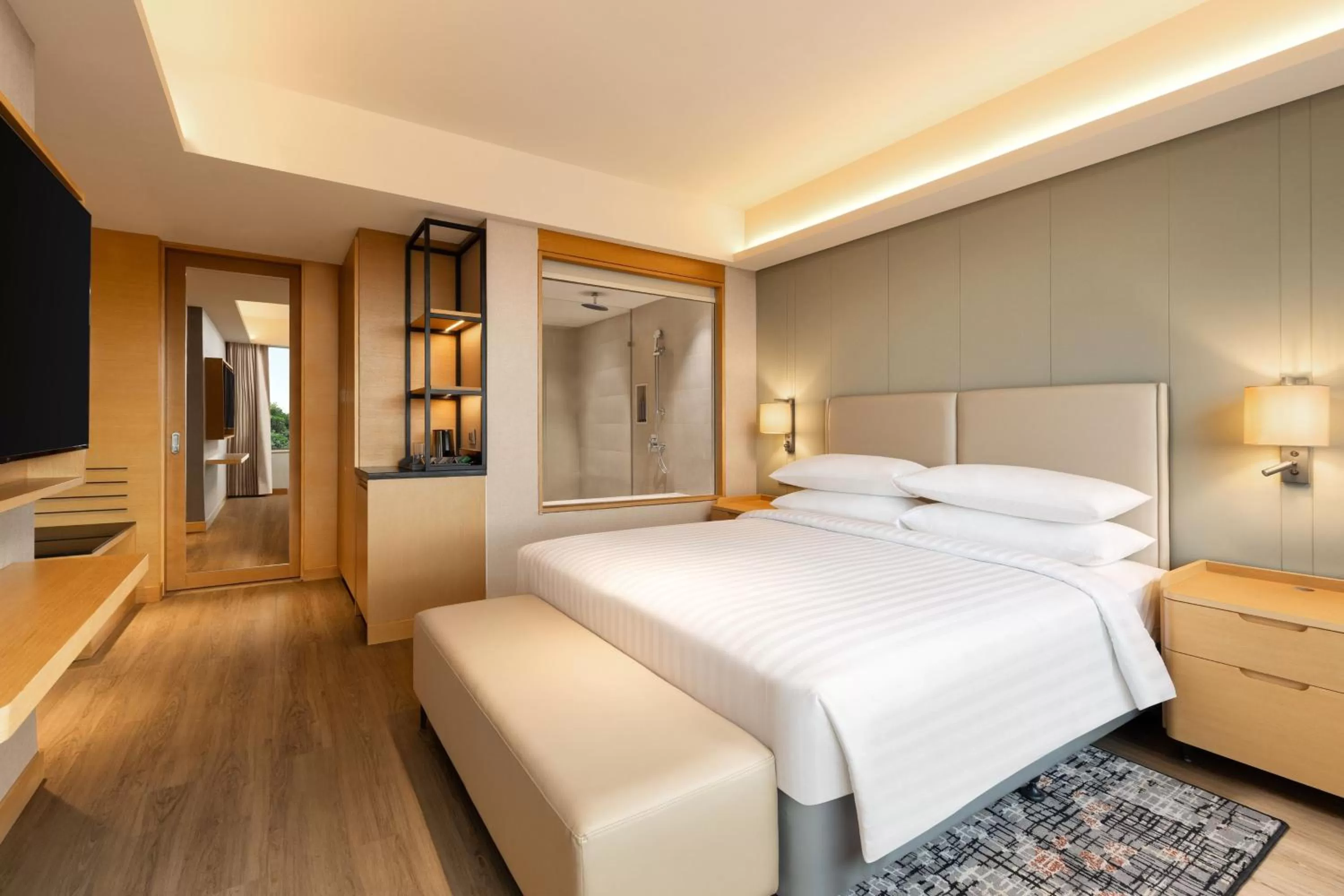 Photo of the whole room, Bed in Courtyard by Marriott Shillong