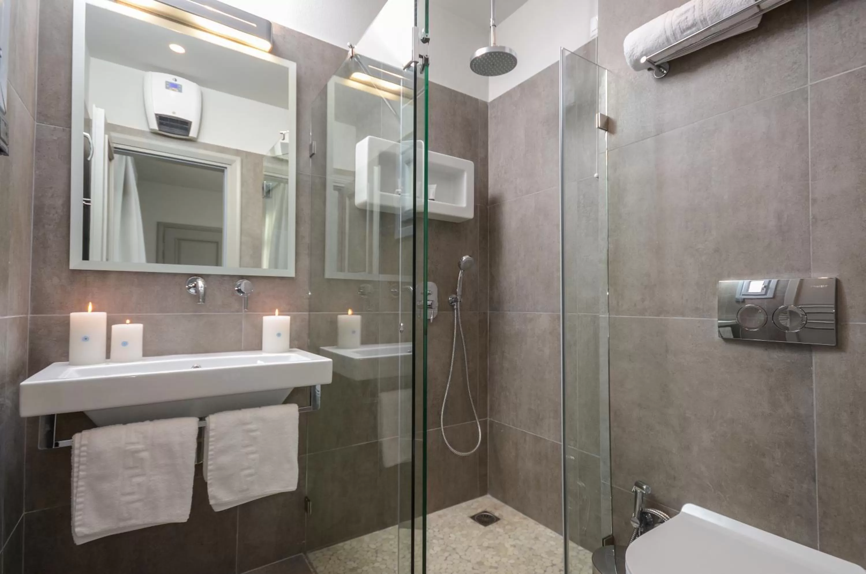 Garden view in Hotel Grotta