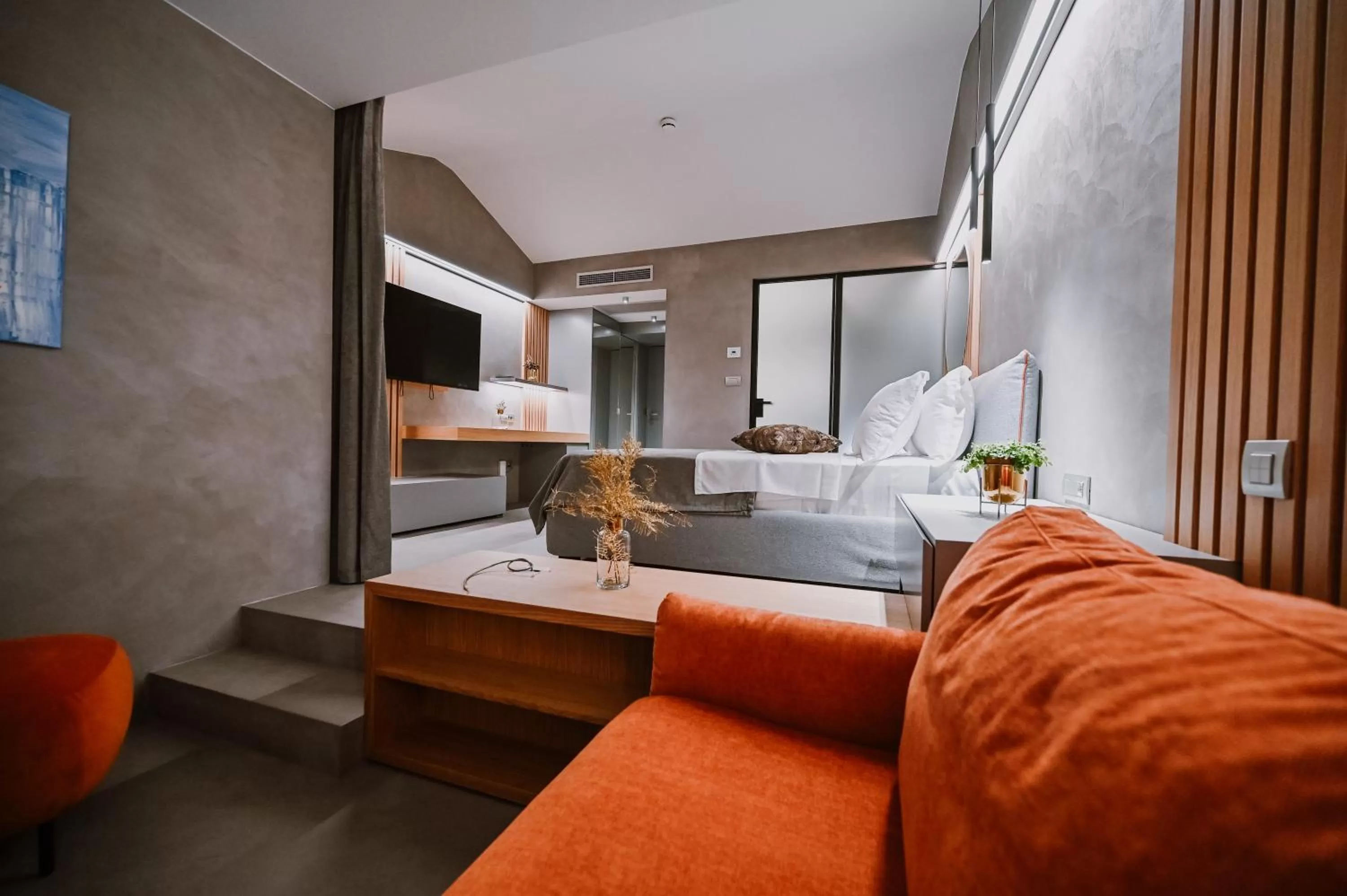 Photo of the whole room, Bed in Hotel Stomorin-Marina Hramina