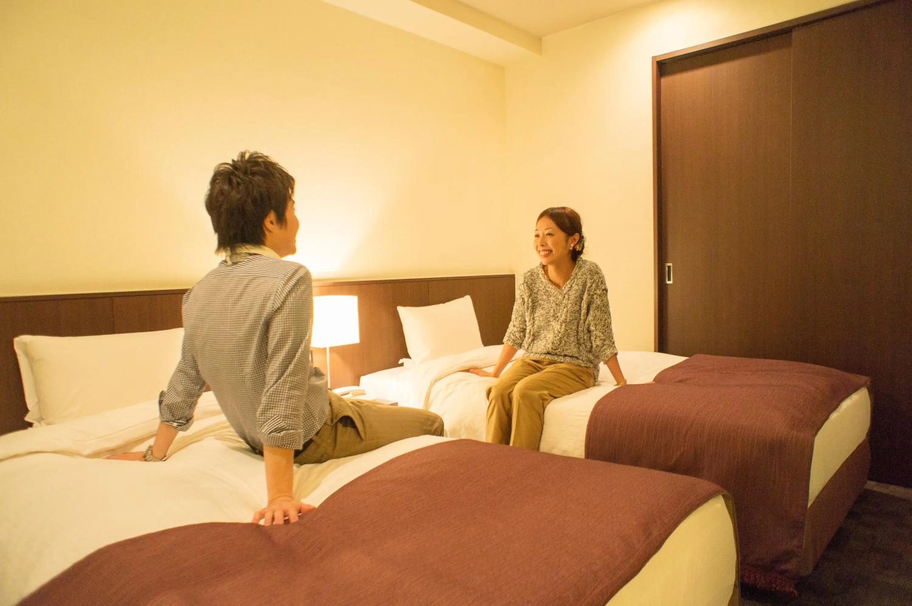 Bedroom, Bed in Hakodate Danshaku Club Hotel & Resorts