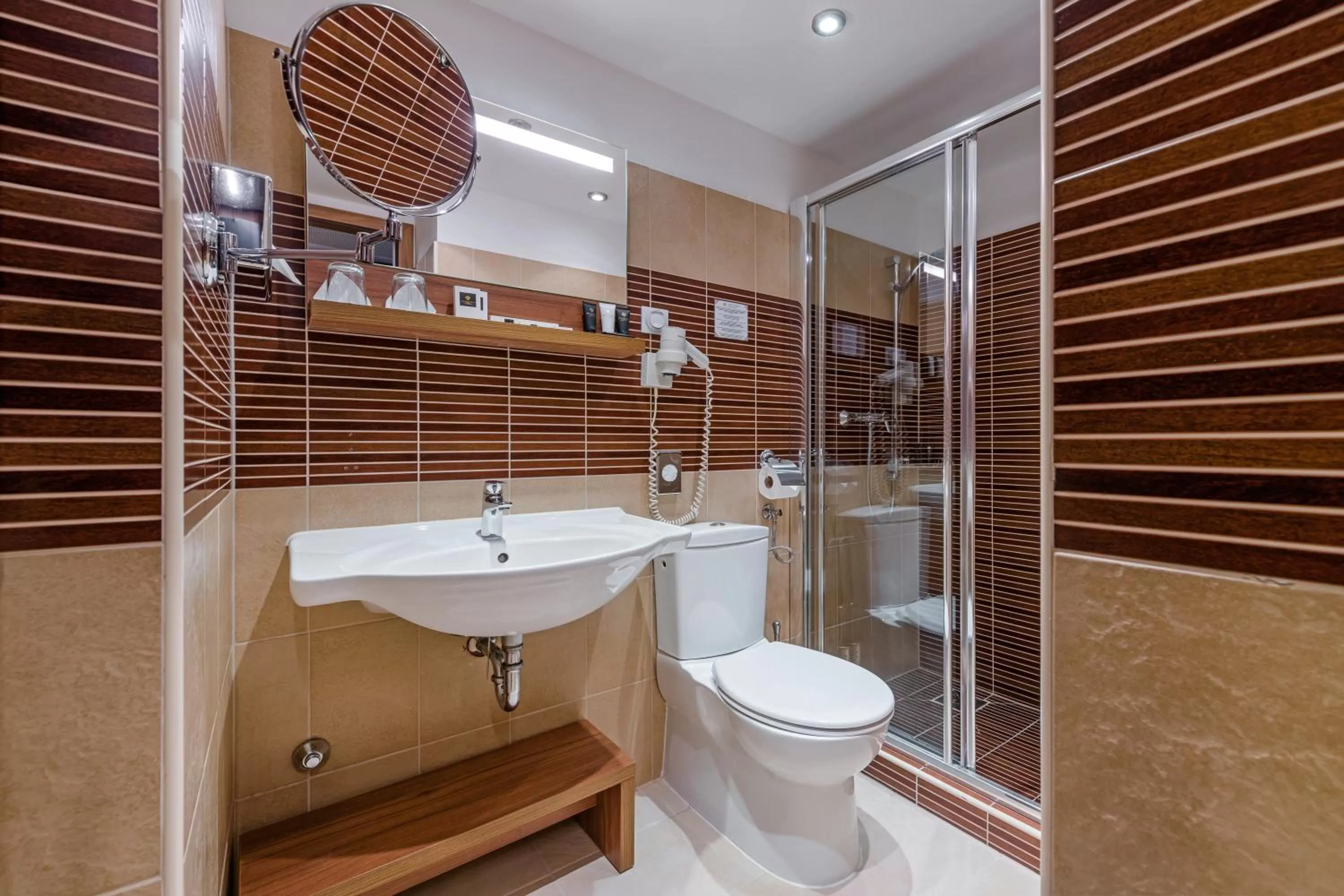 Shower in Charm Hotel Budapest - formerly Boutique Hotel Budapest