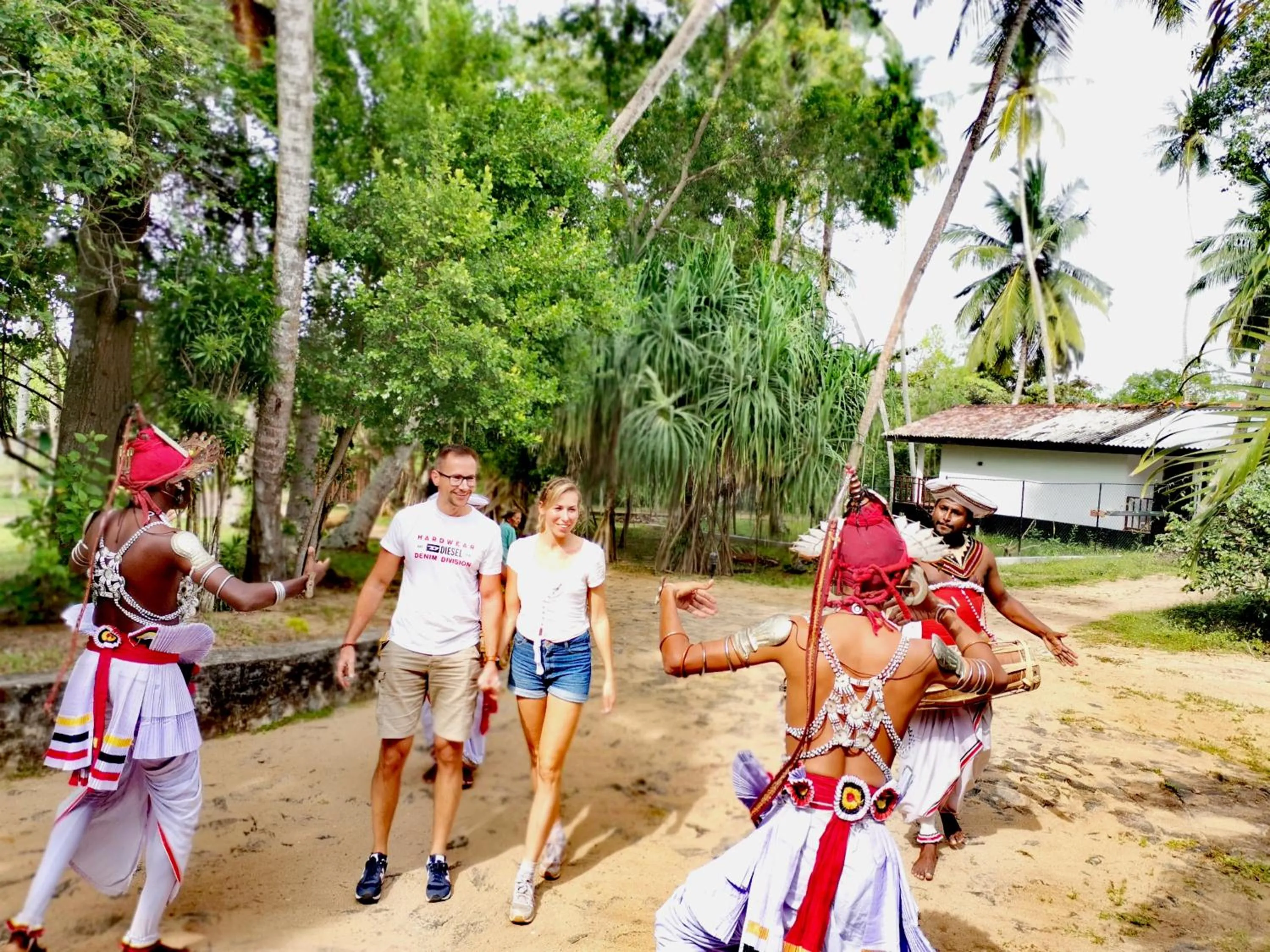 People in Helios Beach Resort