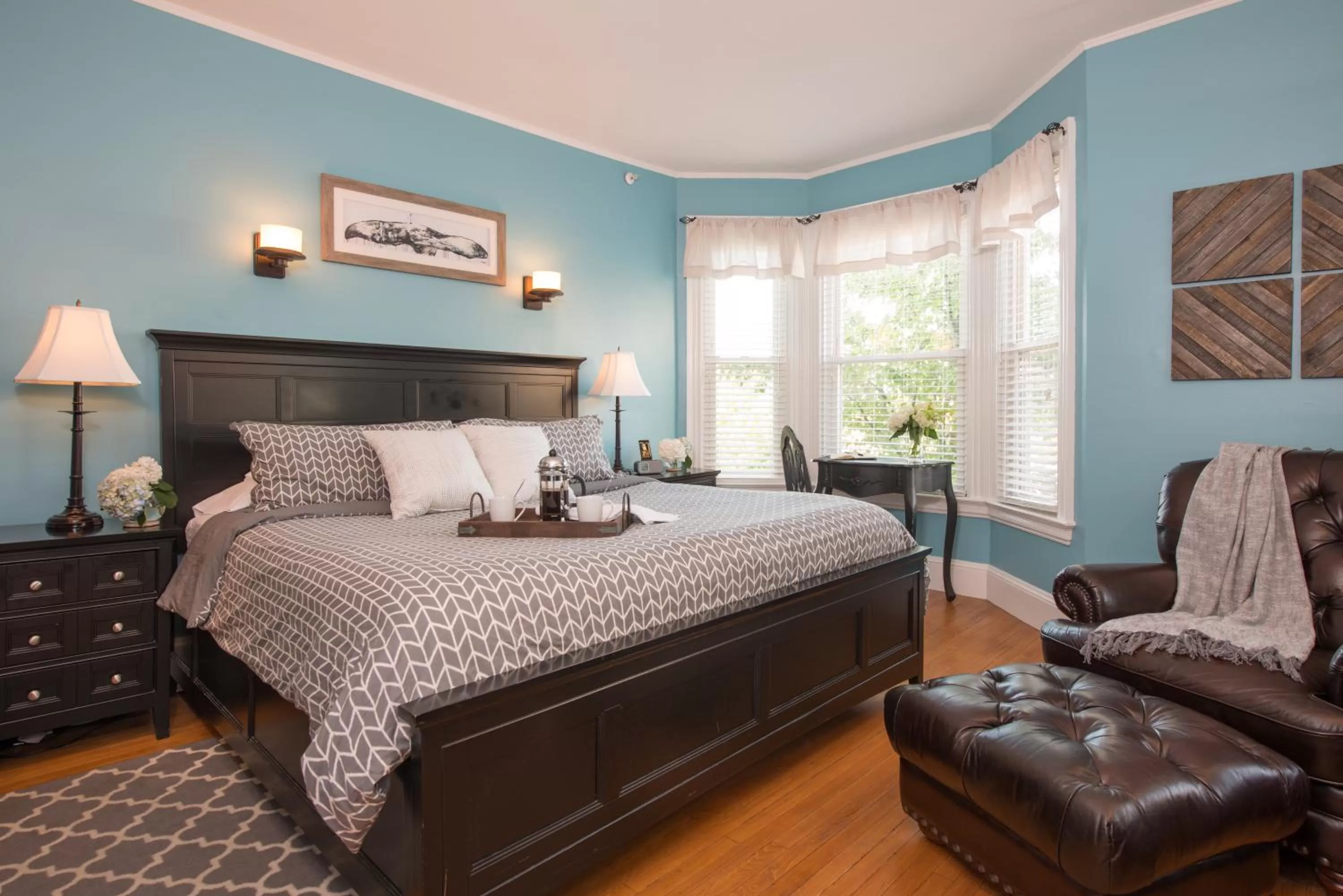 Bed in The Chadwick Bed and Breakfast