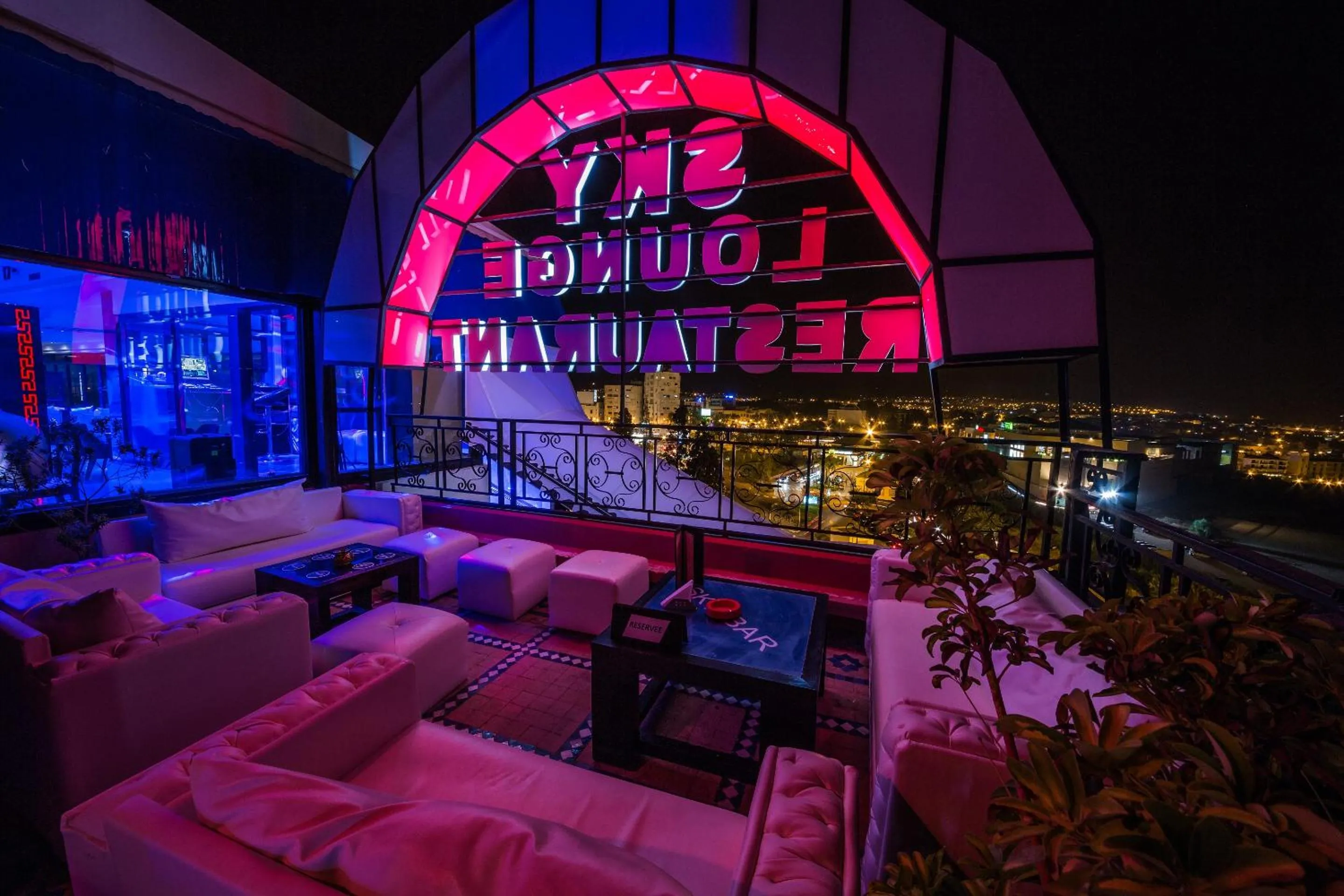 Balcony/Terrace in Menzeh Zalagh 2Boutique Hôtel & Sky