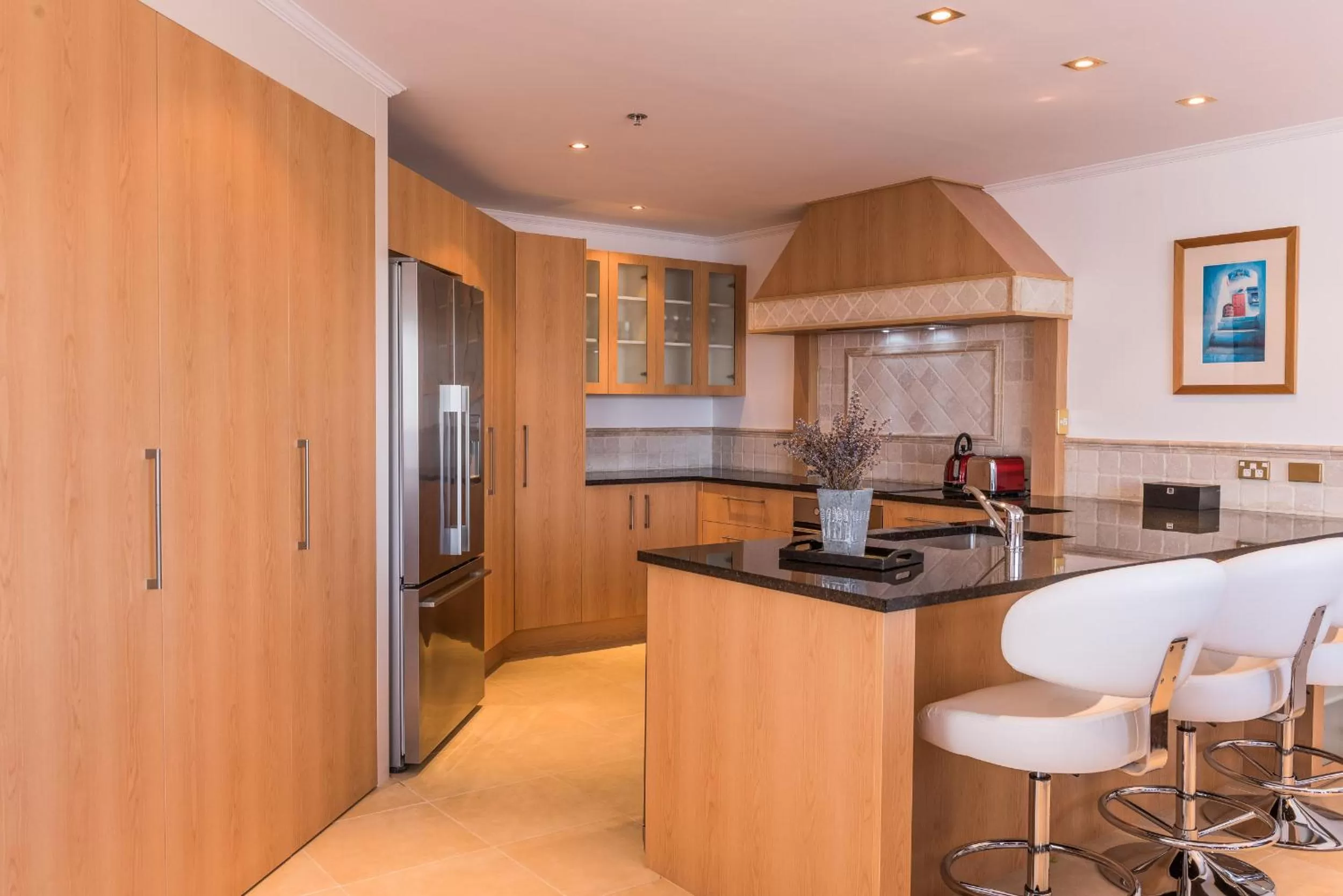Kitchen or kitchenette in Fino Hotel & Suites