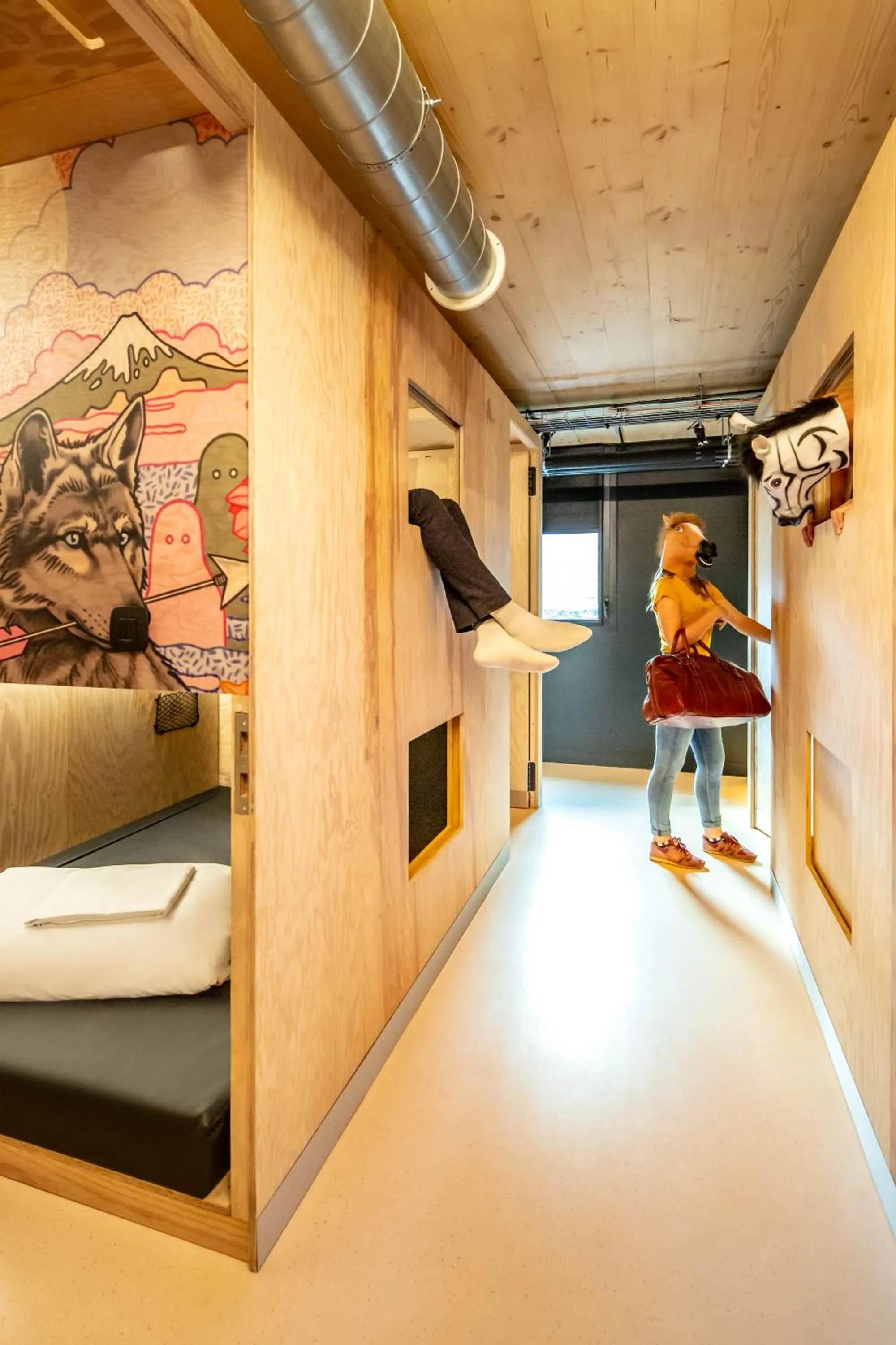 Bed in JO&JOE Paris Gentilly - Auberge de Jeunesse