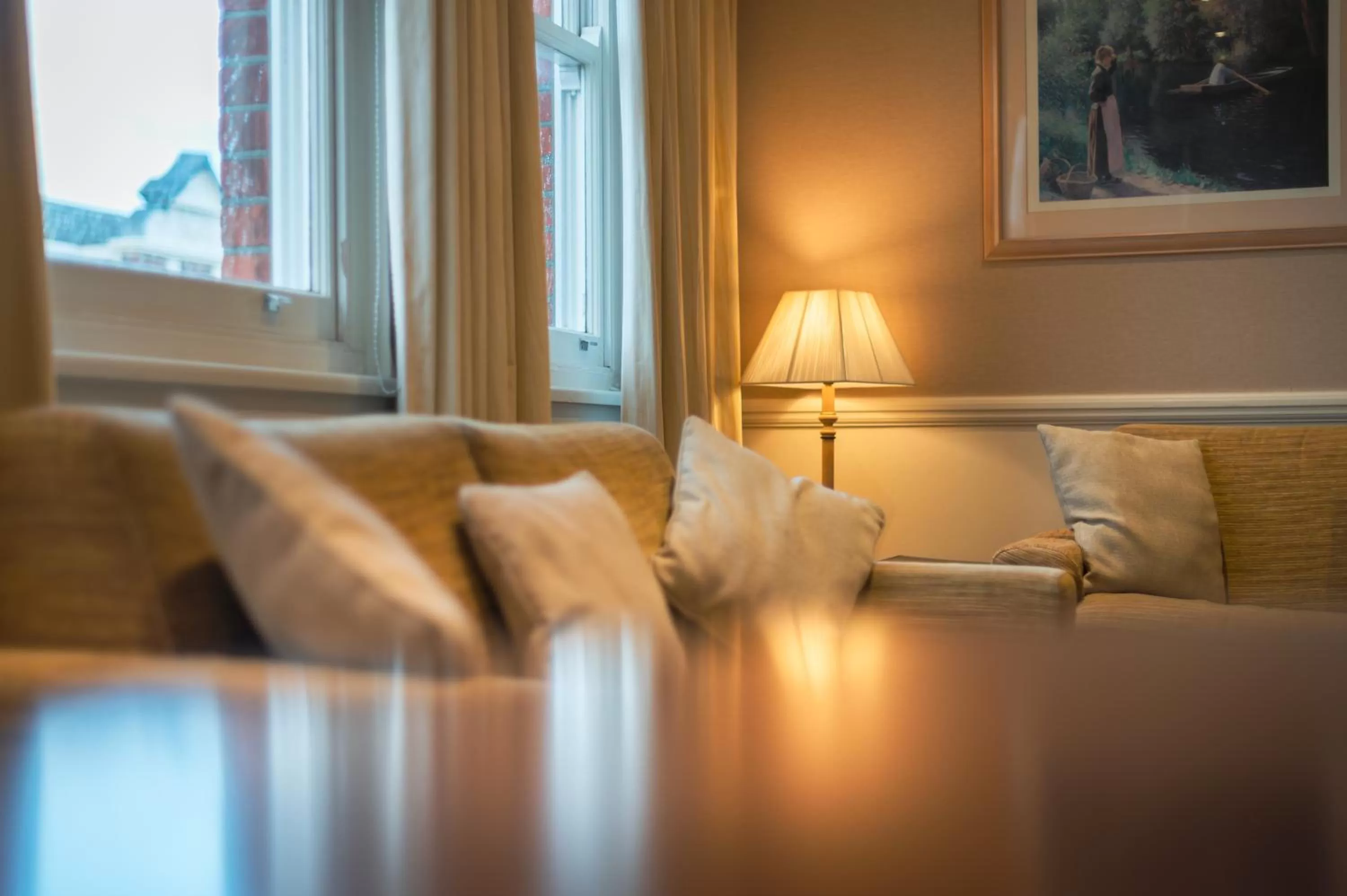 Living room in No1 The Mansions By Mansley