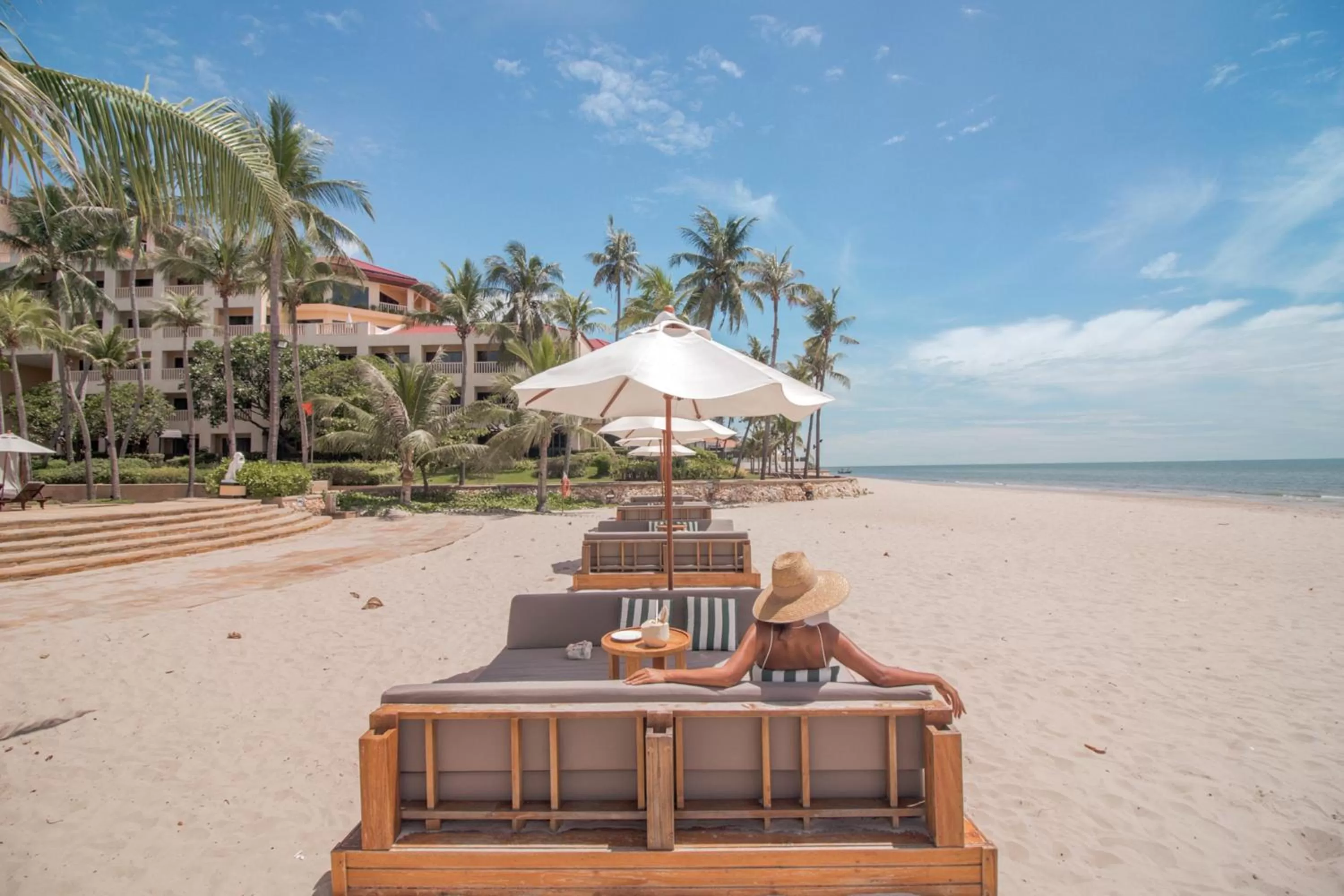 Beach in Dusit Thani Hua Hin