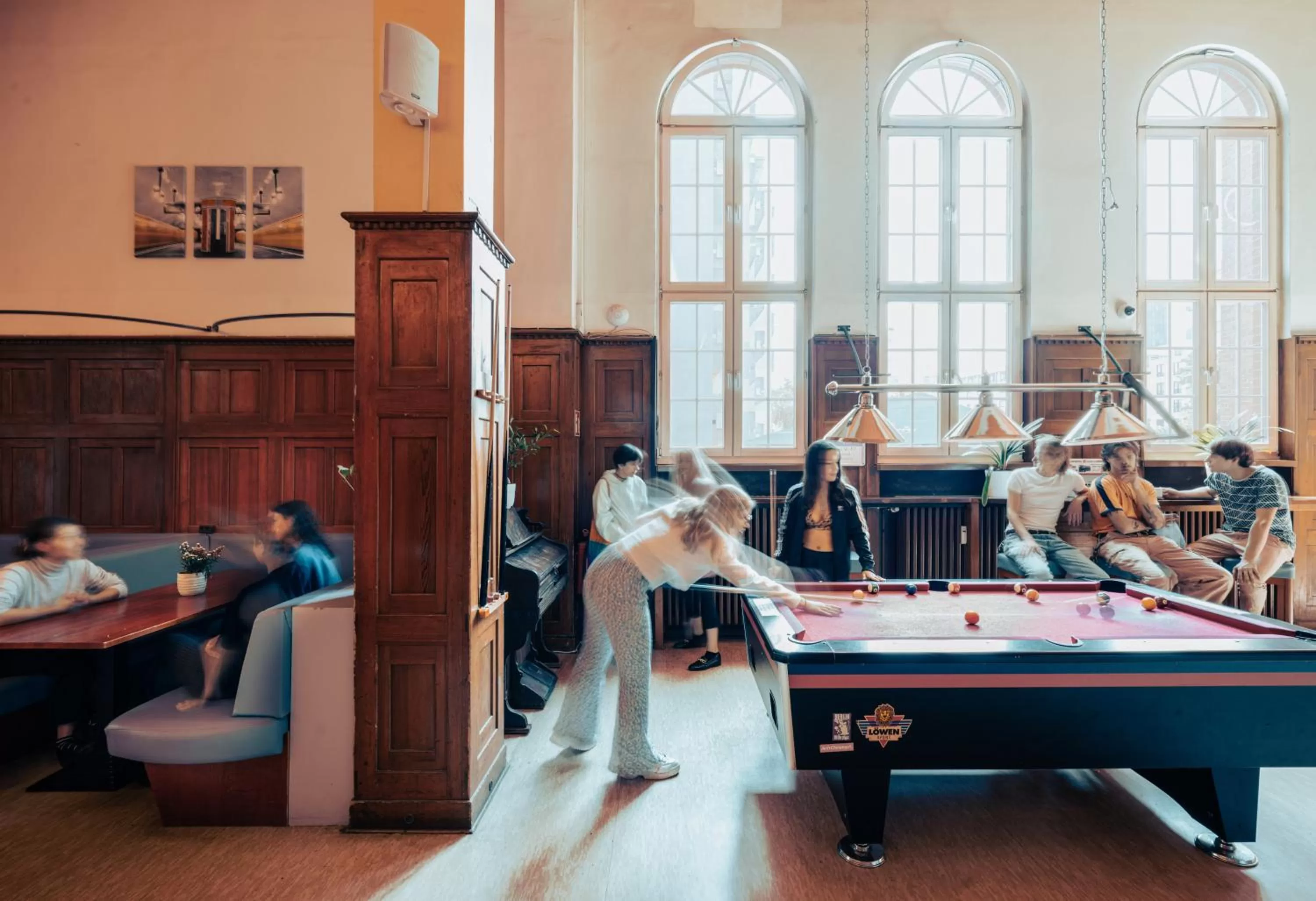 Double Room with Shared Bathroom in Three Little Pigs Hostel Berlin