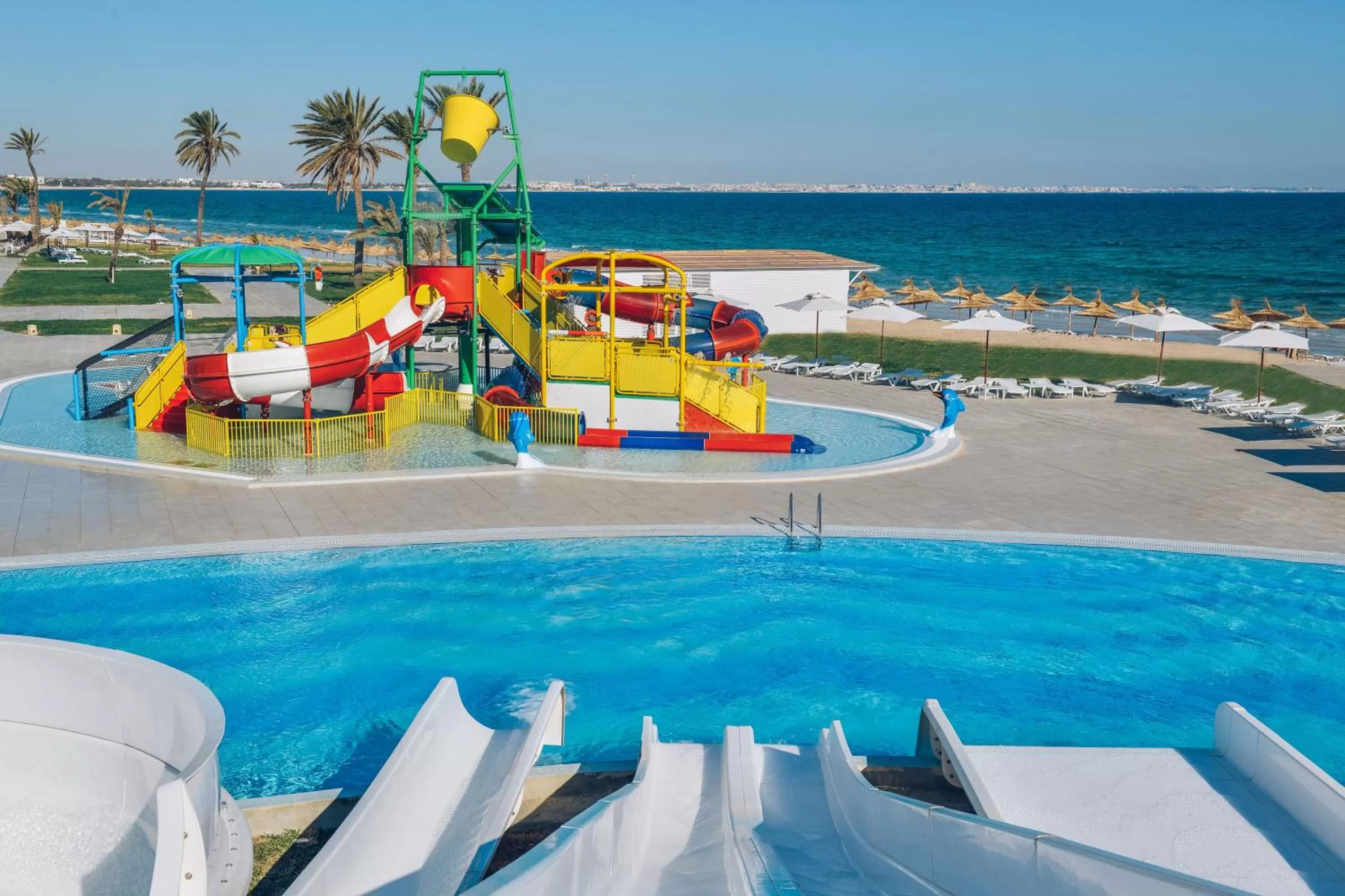 Aqua park in Iberostar Selection Kuriat Palace