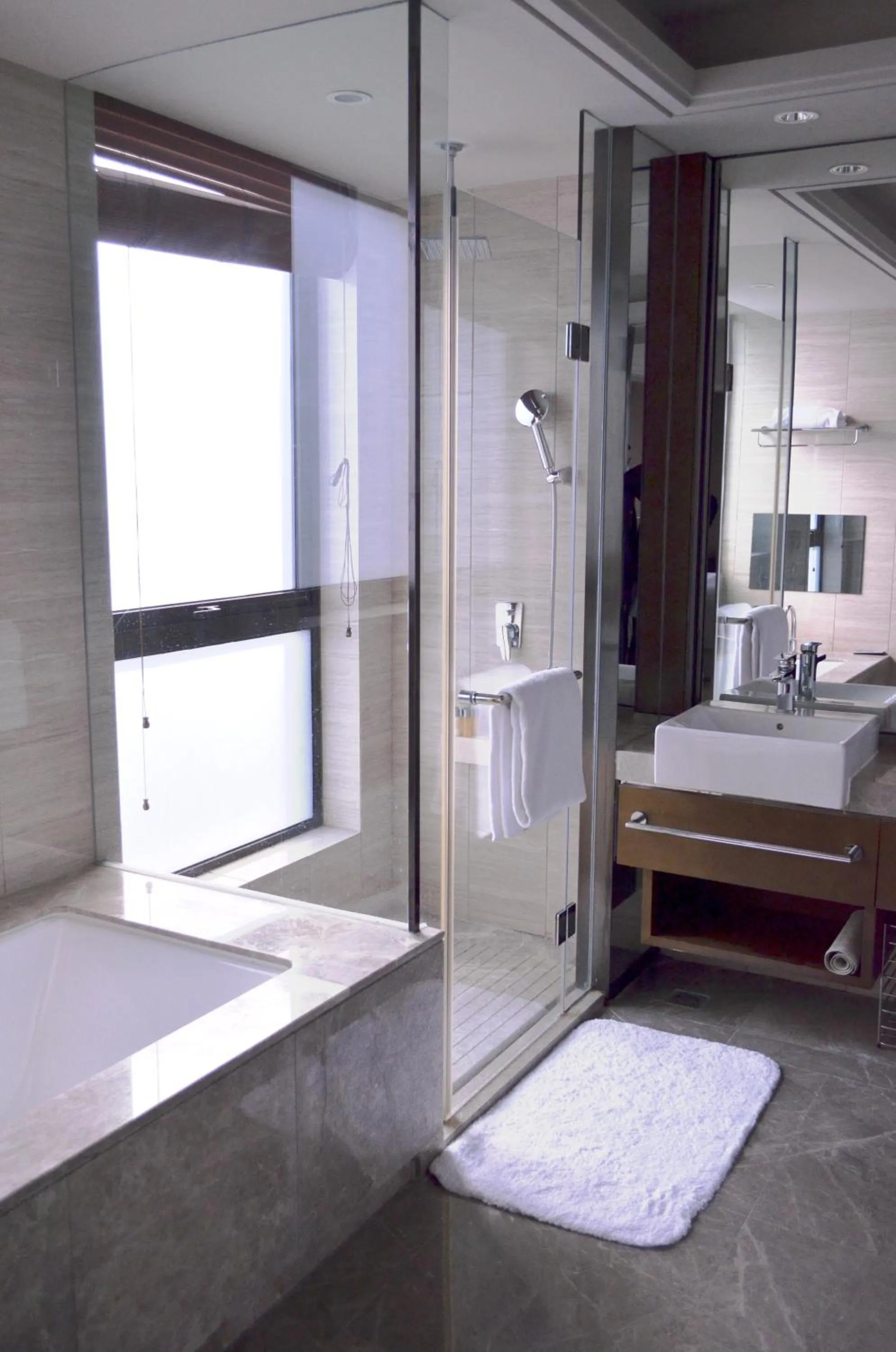 Bathroom in The Qube Hotel Xinqiao