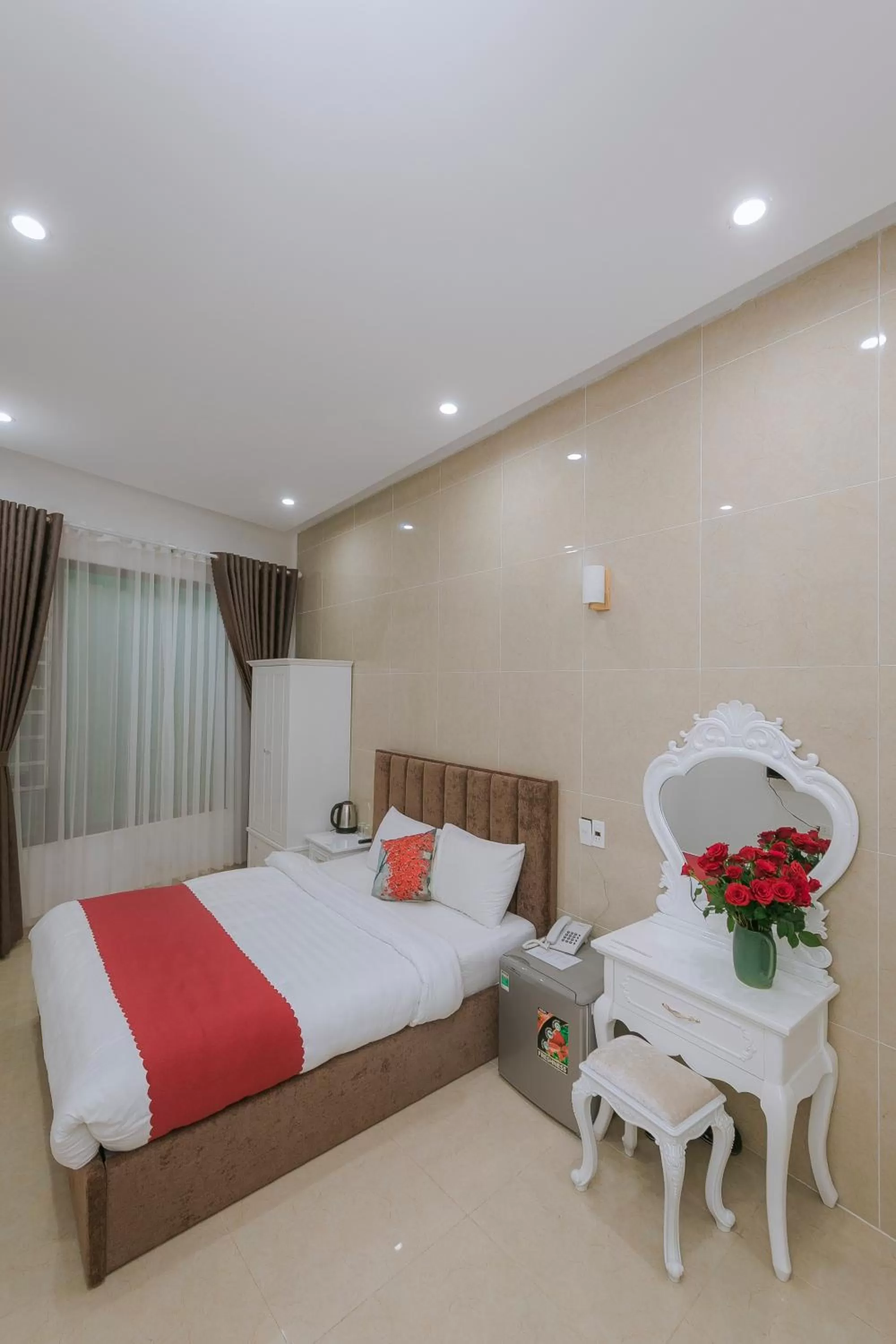 Bed in Ngàn Phố Studio & Love Hotel