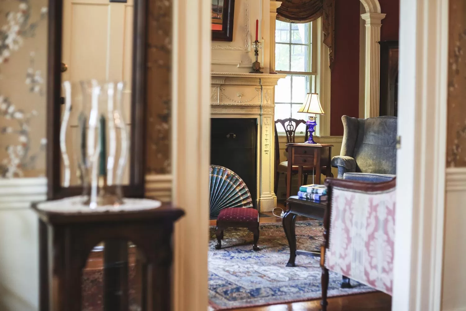 Living room, Seating Area in Clark Currier Inn