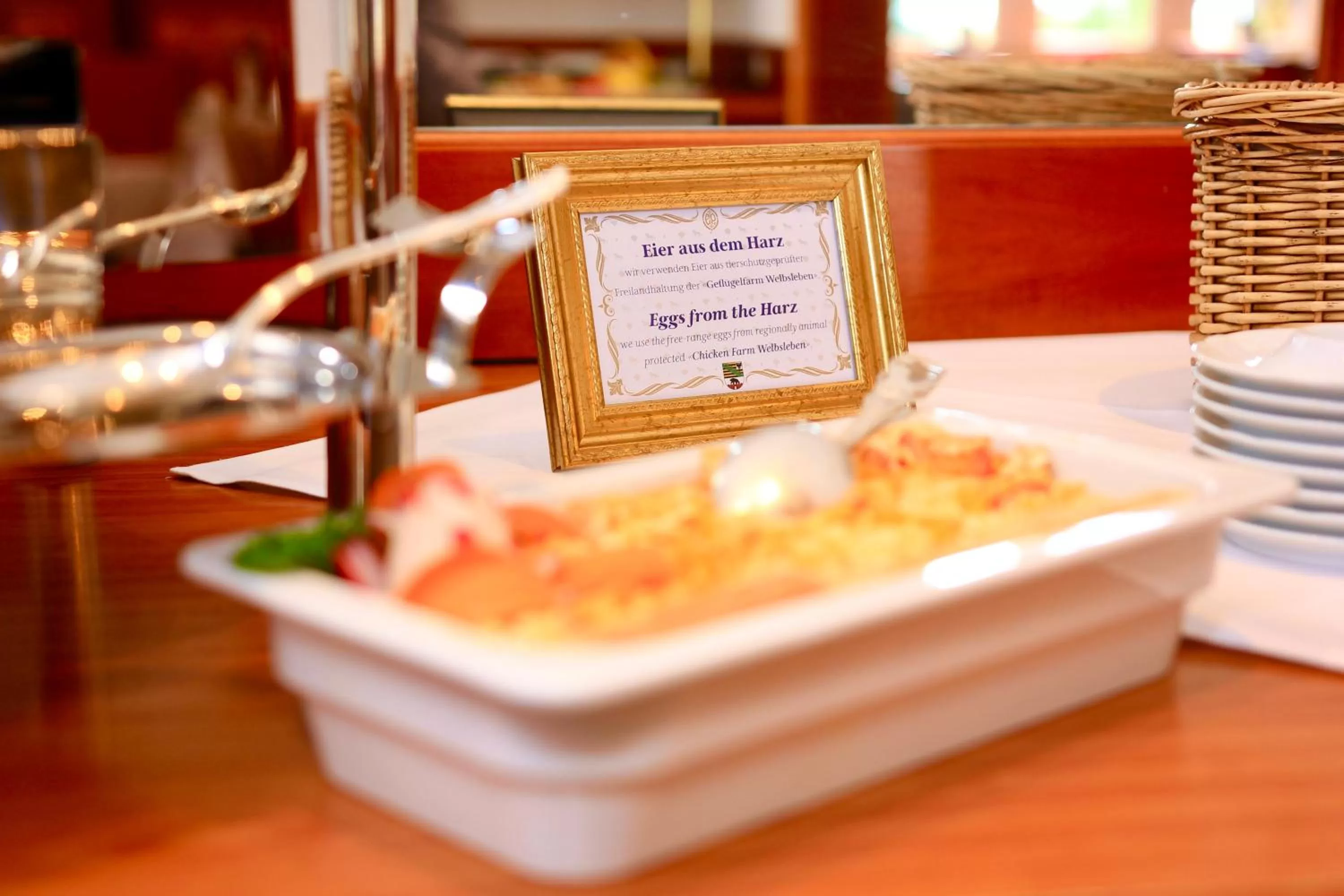 Buffet breakfast in Hotel Erbprinzenpalais