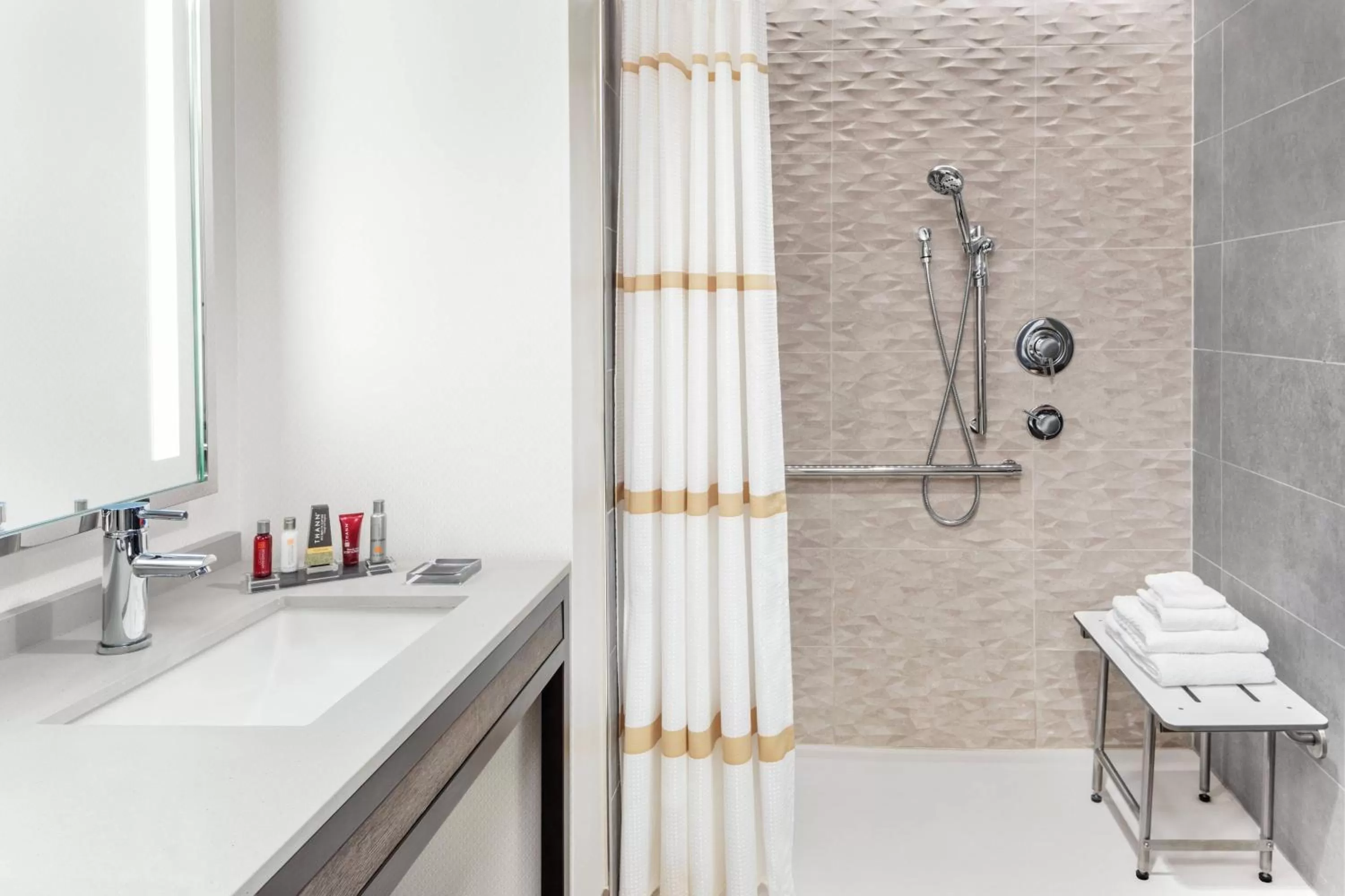 Bathroom in Lancaster Marriott at Penn Square