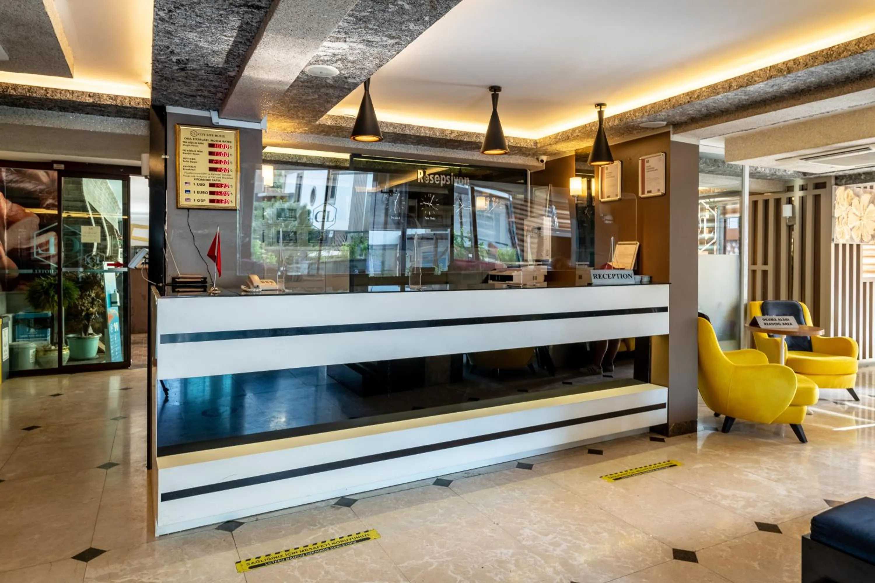 Lobby or reception in City Live Hotel