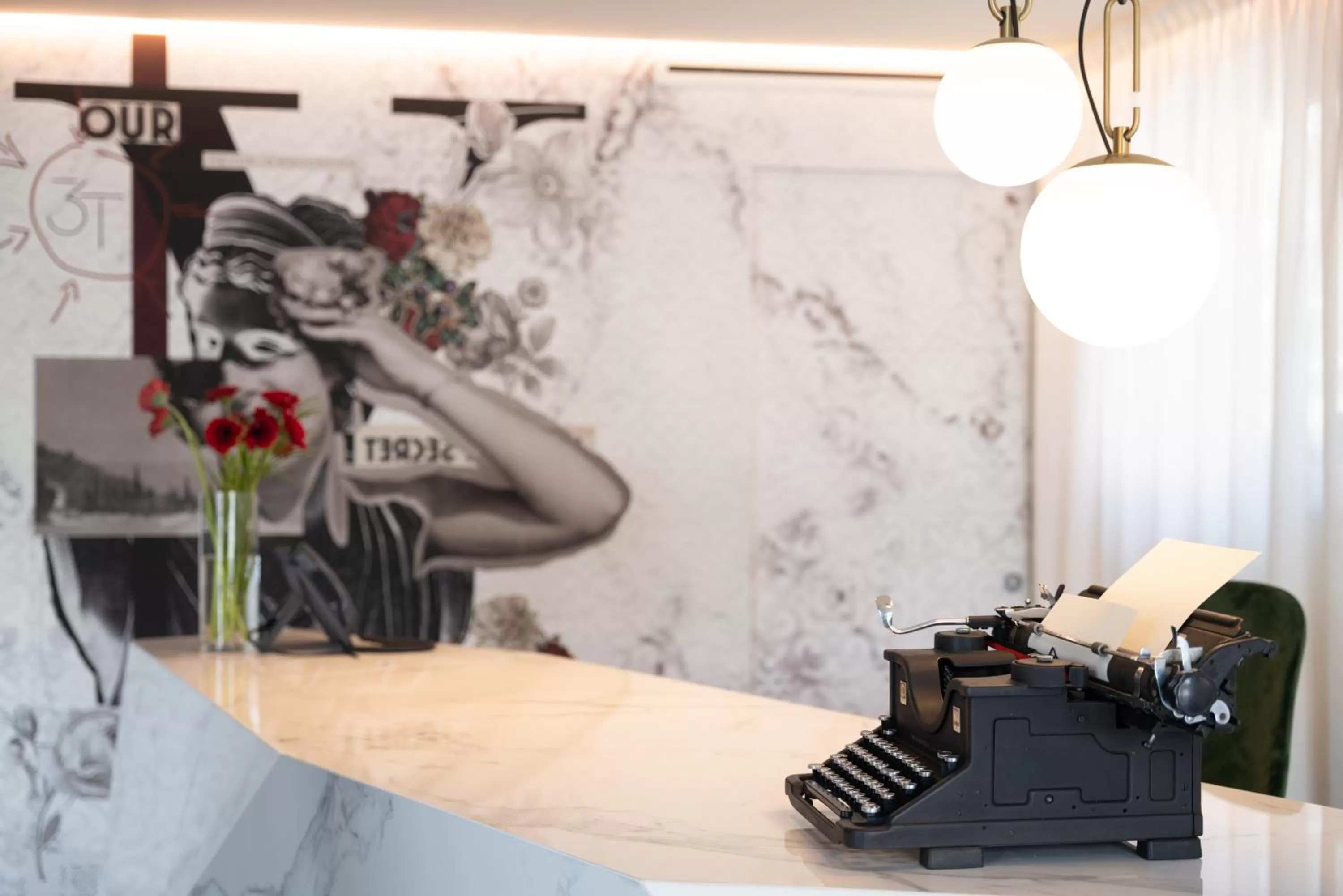 Decorative detail in 3T Boutique Hotel