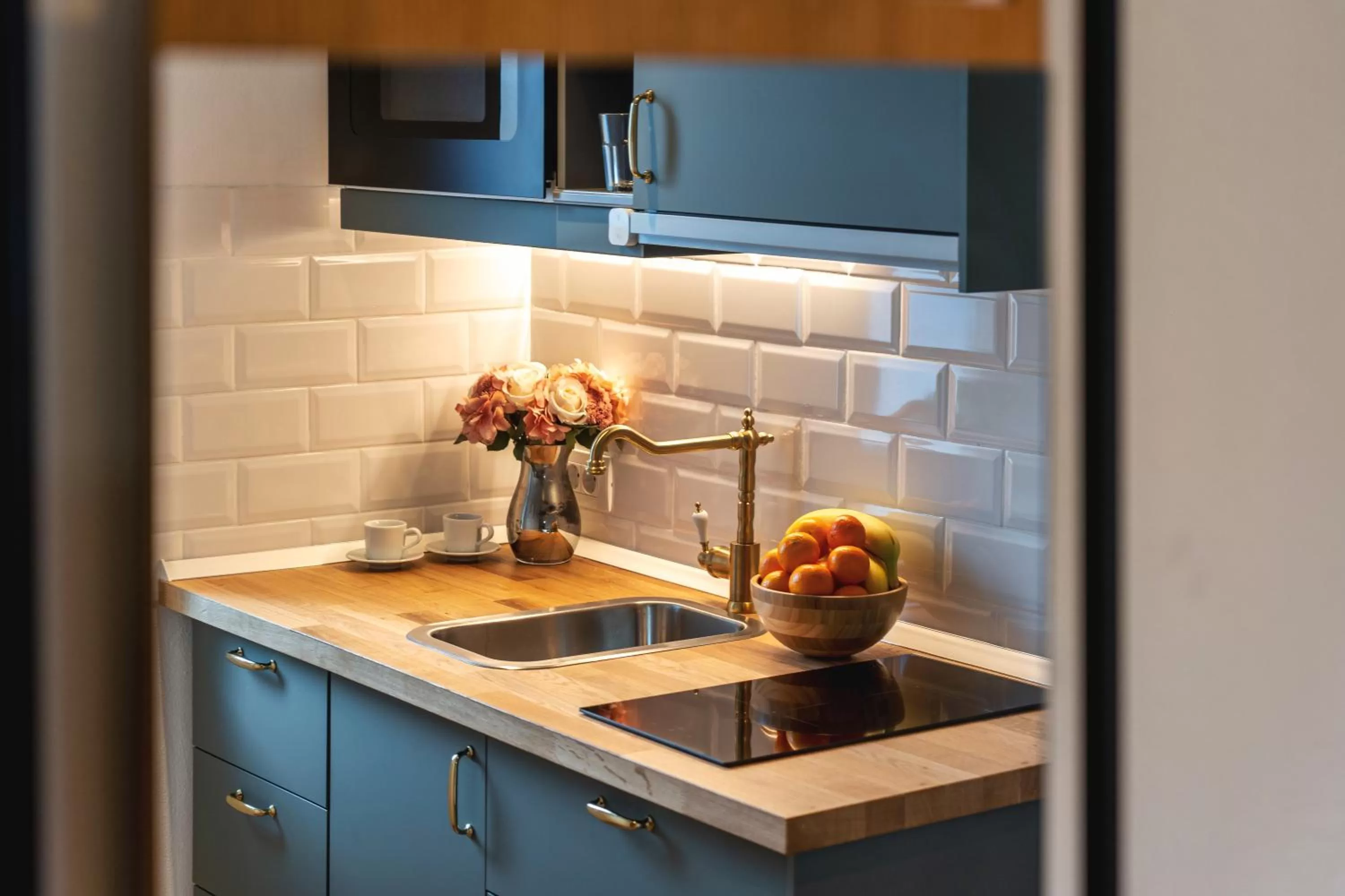 Kitchen or kitchenette in Nikolas Haus Central Location with Free Parking