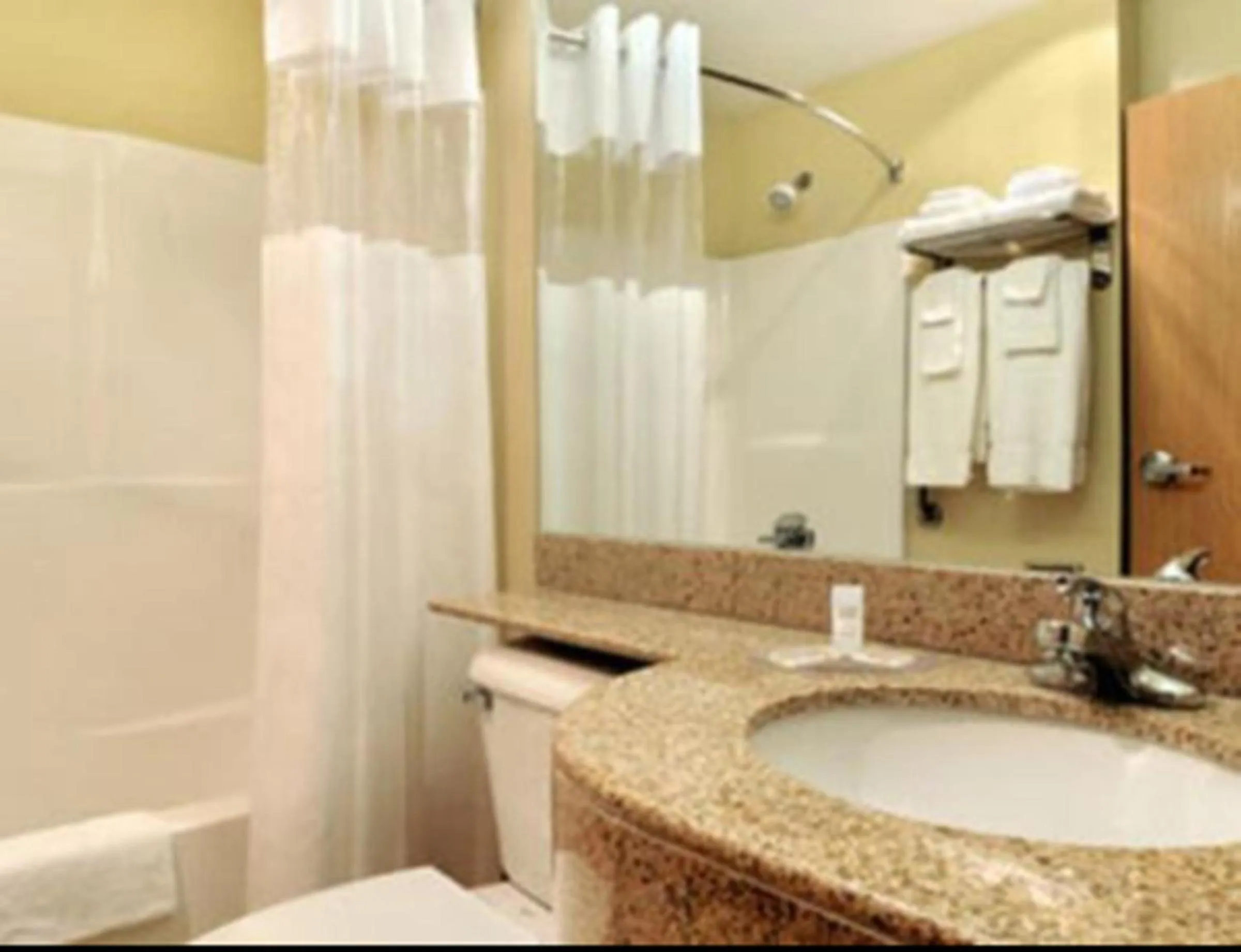 Bathroom in Microtel Inn & Suites by Wyndham Huntsville