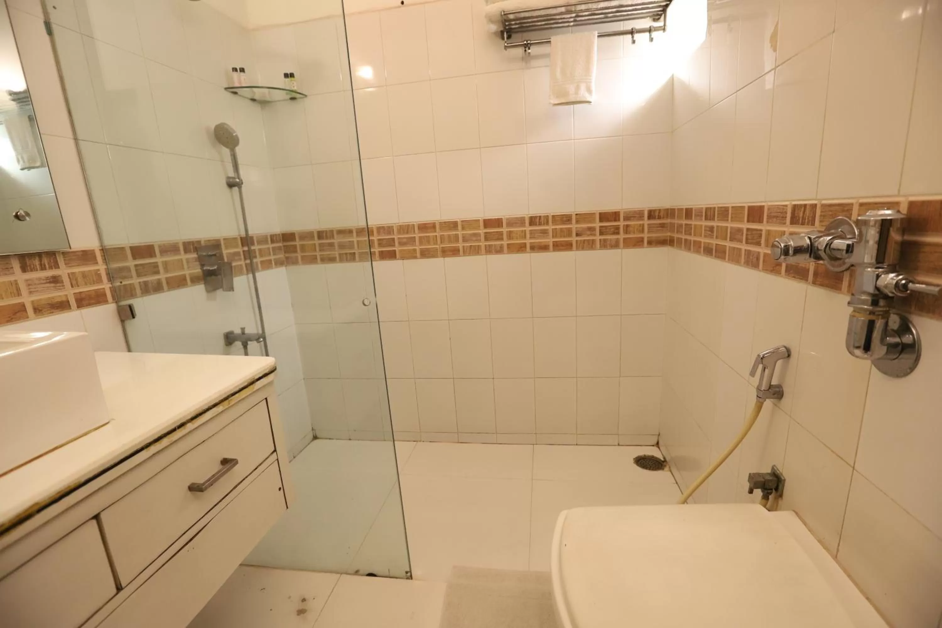 Shower in Hotel Capitol Hills - Greater Kailash Delhi