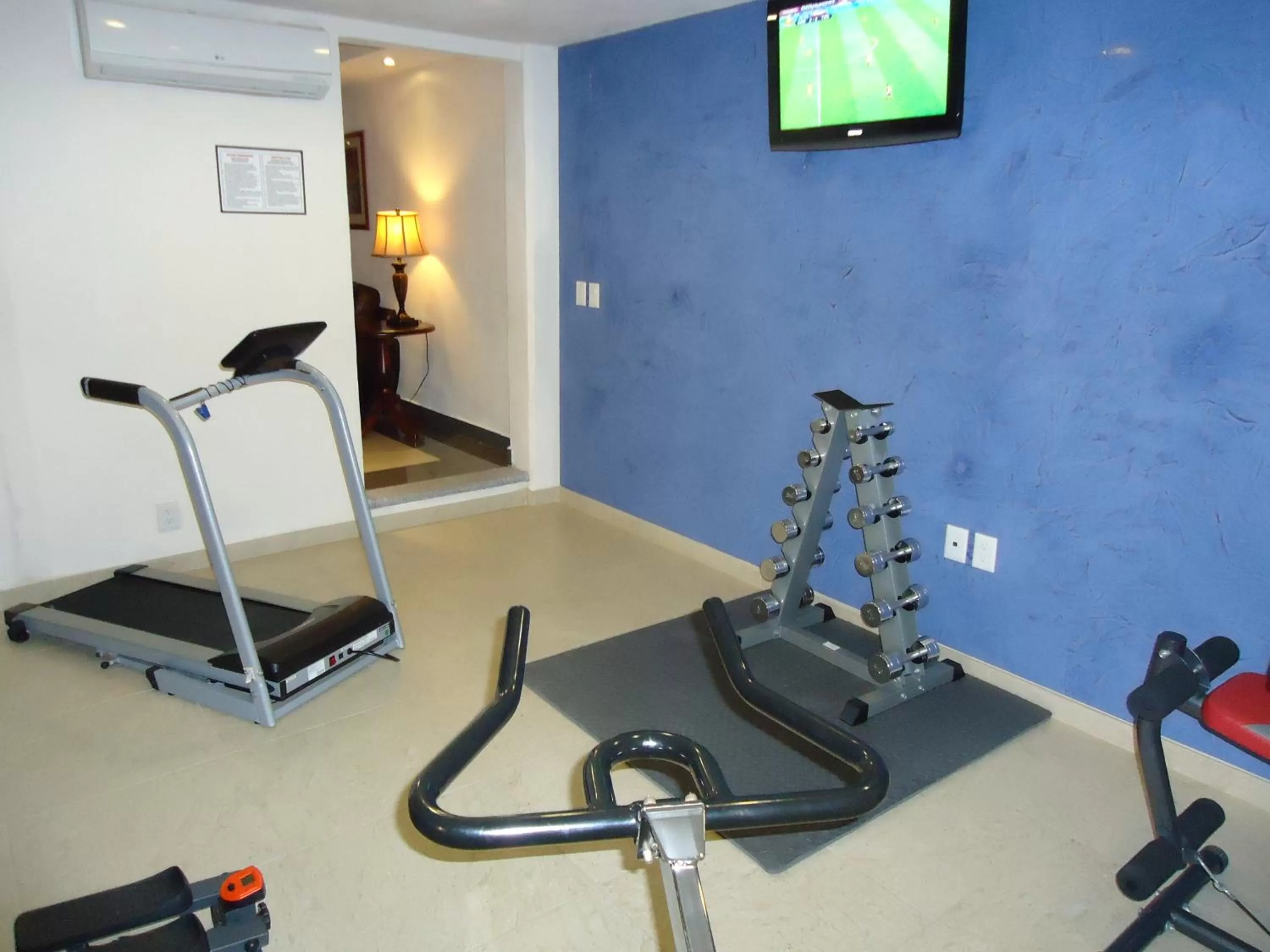 Fitness centre/facilities in Hotel Porto Allegro Puerto Vallarta