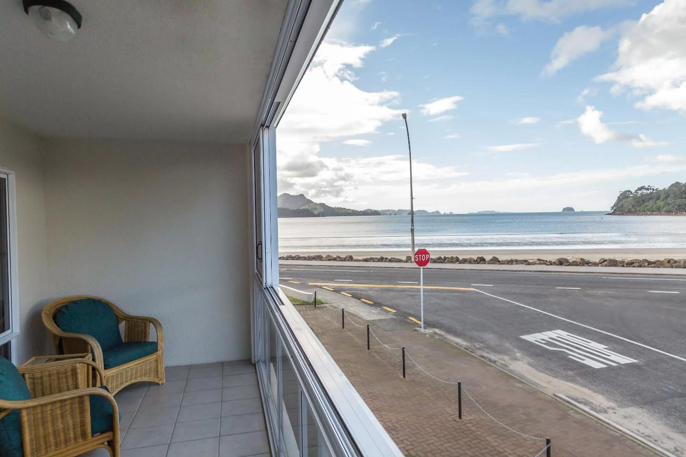 Sea view in Waterfront Apartments Whitianga