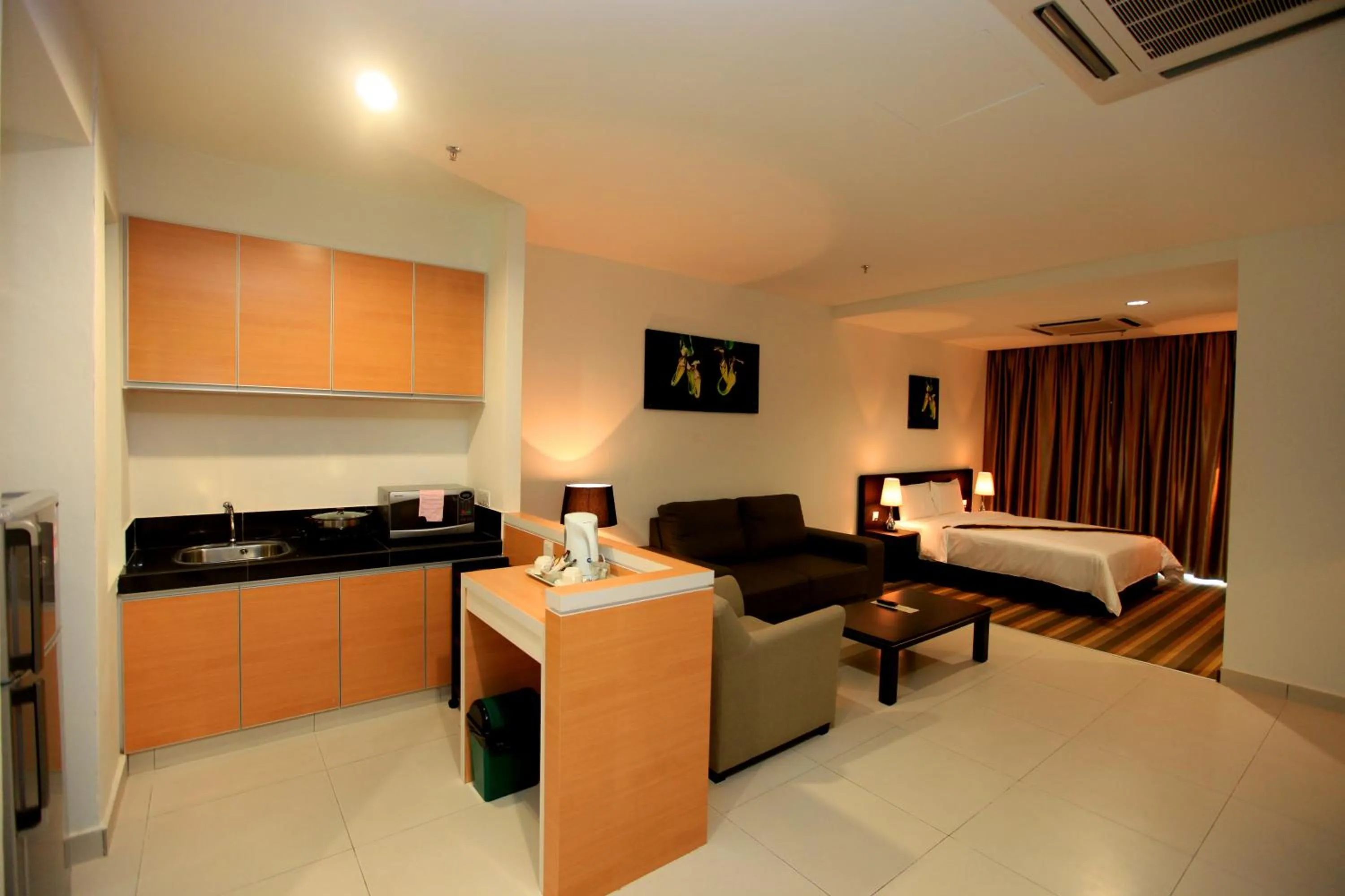 Photo of the whole room, Bed in Merdeka Suites Hotel