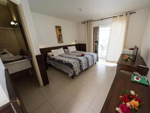 Bedroom, Bed in Coco Beach Marie-Galante