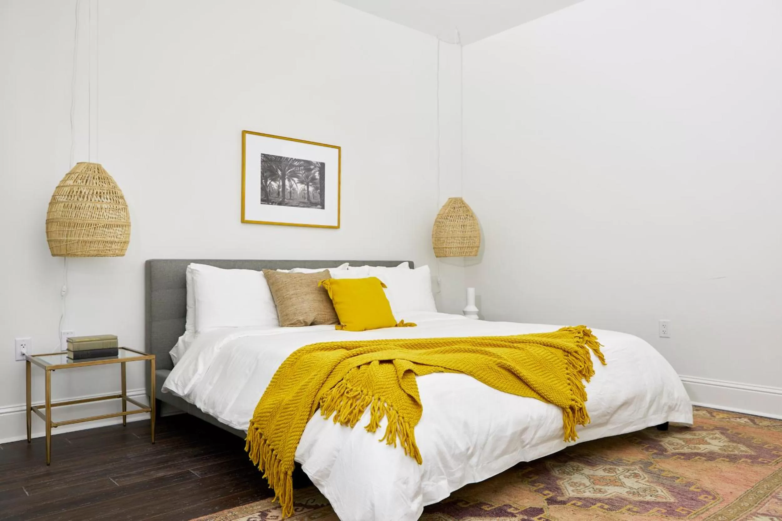 Living room, Bed in Sonder Lafayette Square