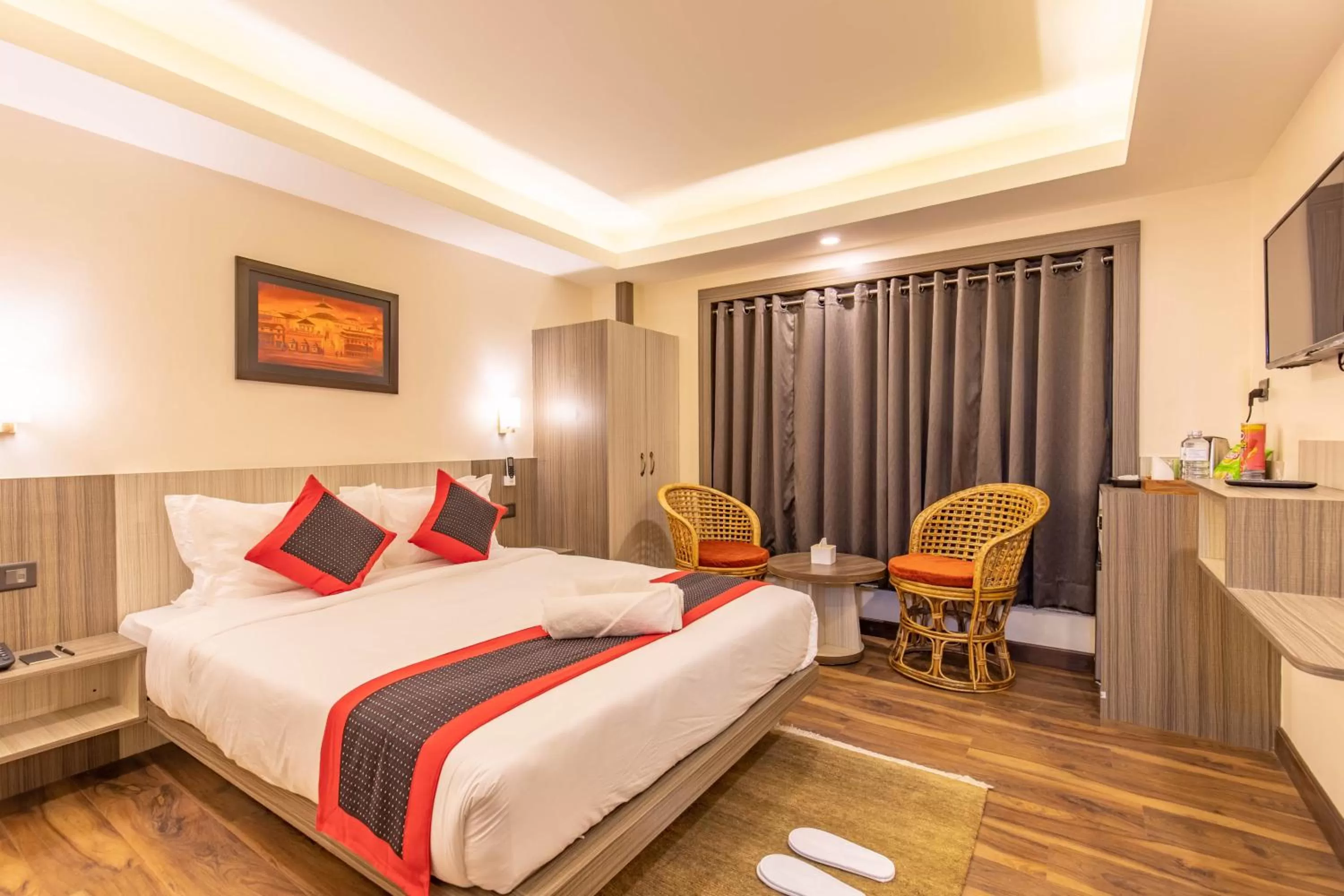 Bedroom, Bed in Hotel Wawa