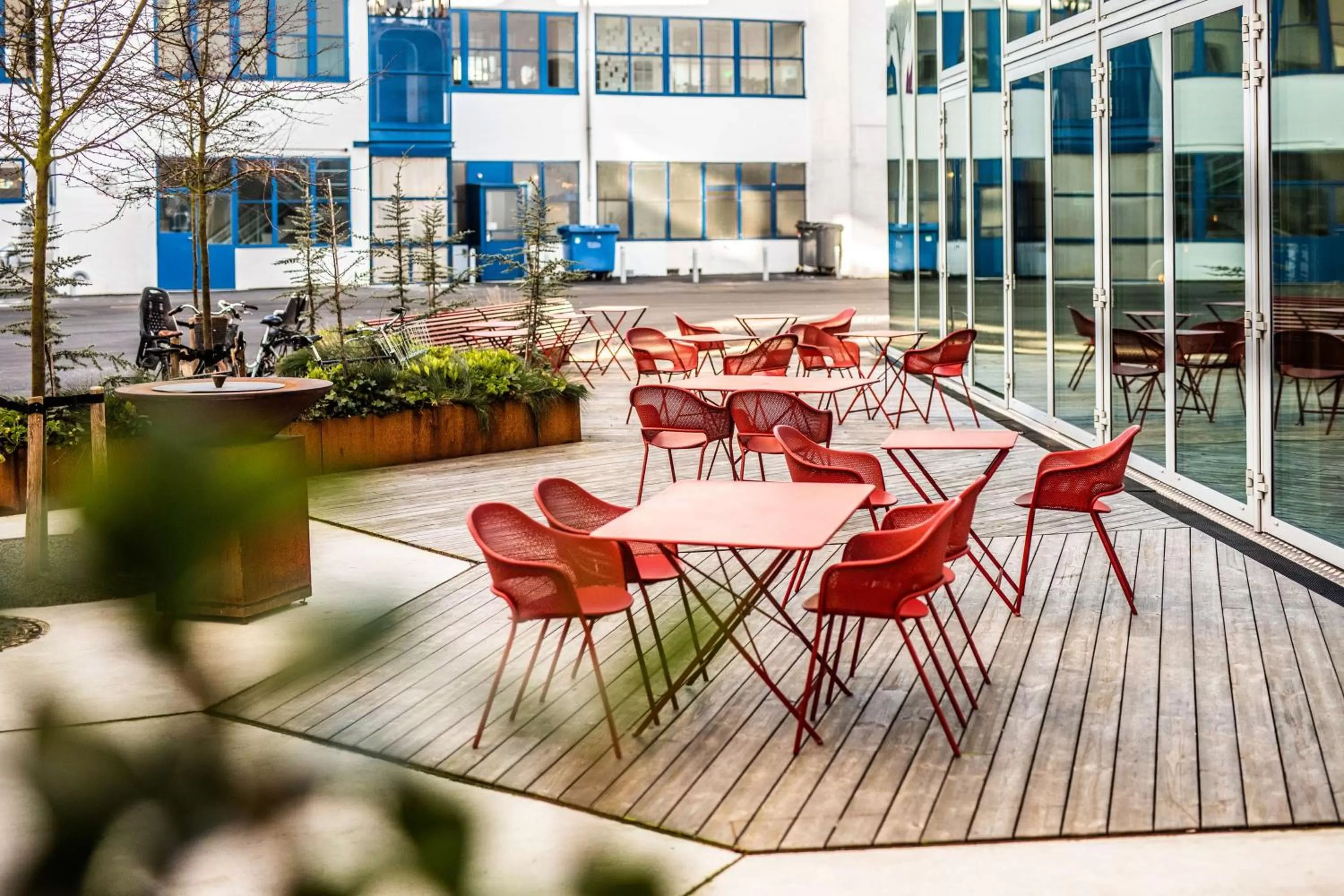 Patio in Scandic Kødbyen