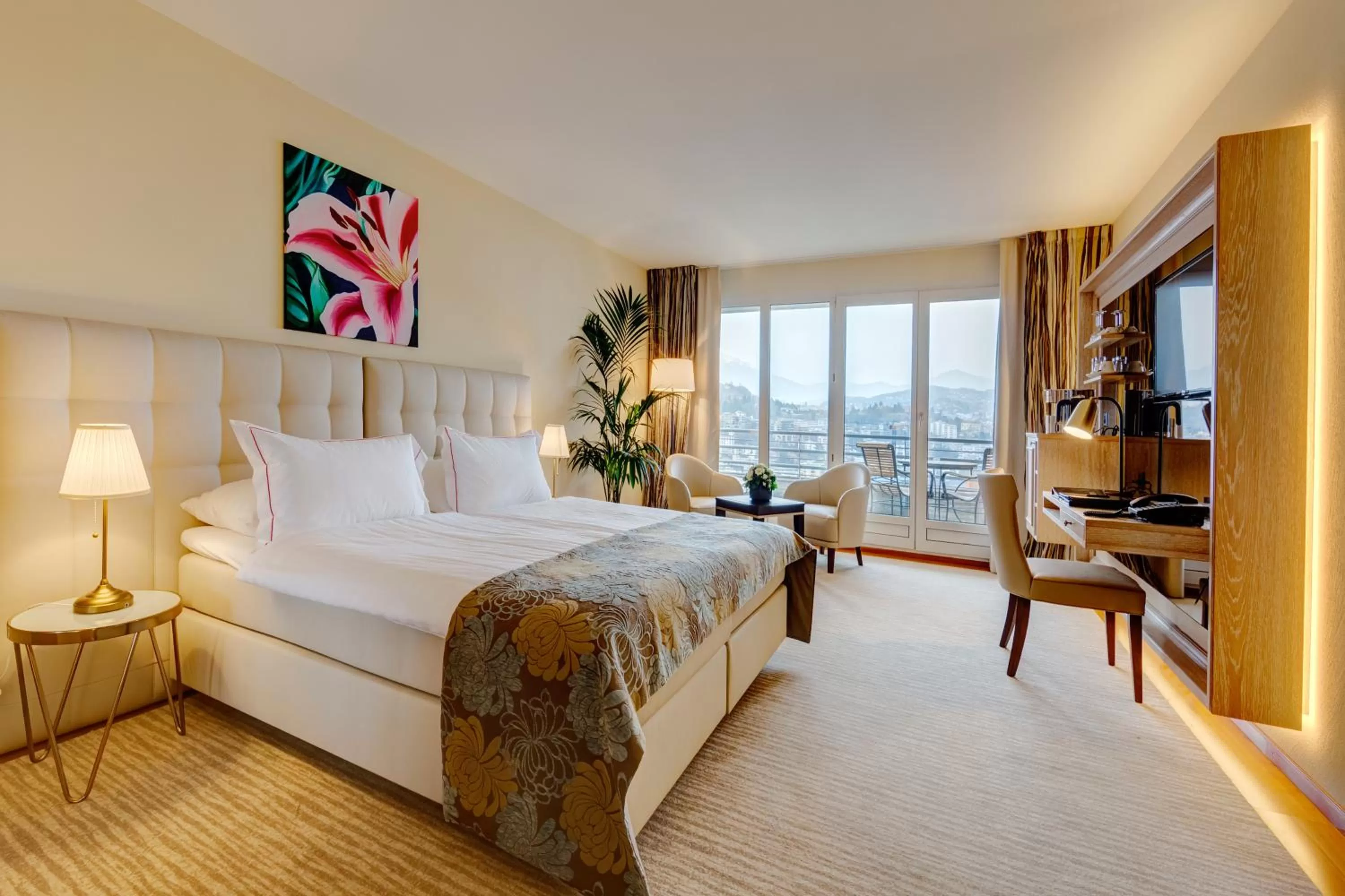 Photo of the whole room, Bed in Suitenhotel Parco Paradiso