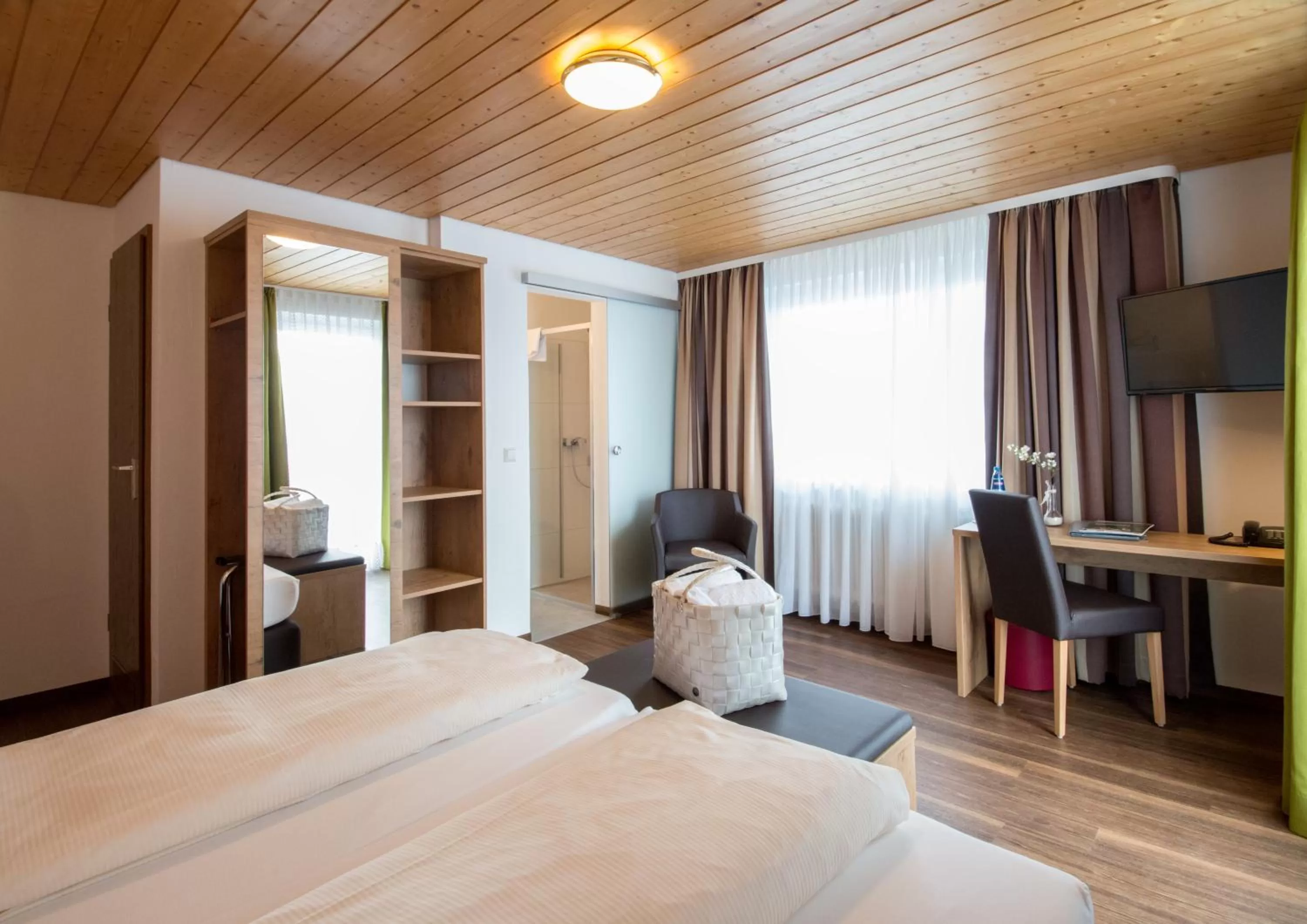 Bed in Wellnesshotel Sonnenhof & Sonnhalde