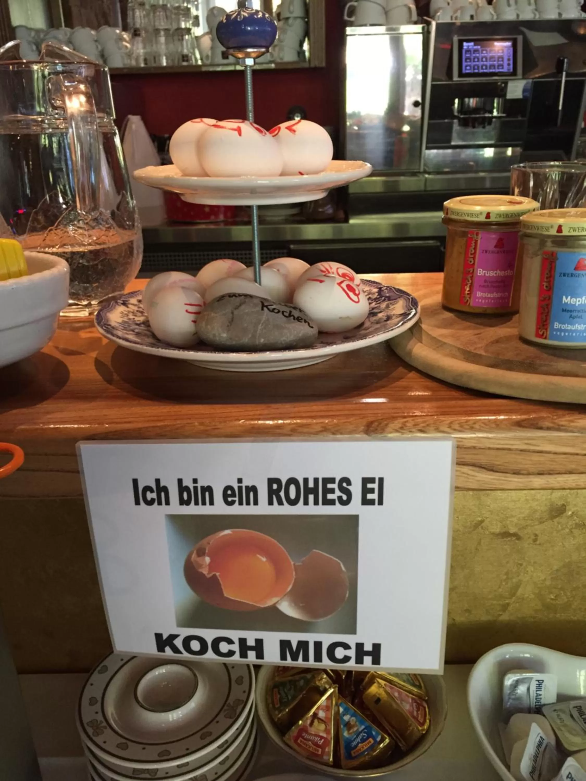 Buffet breakfast in Hotel zur Post